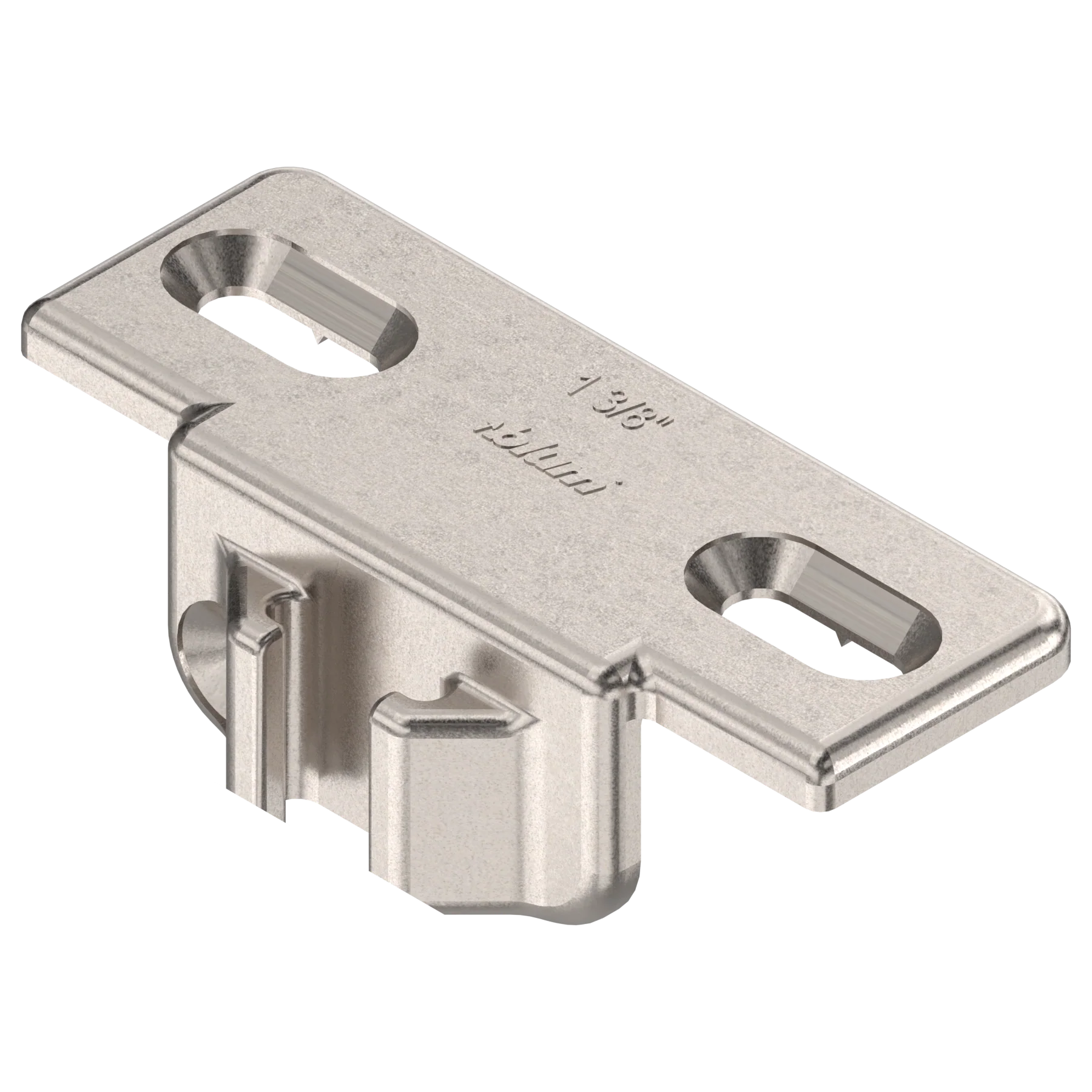 COMPACT 33 mounting plates 1-3/8'' Nickel