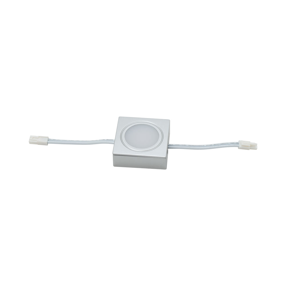 Light Square Plastic Silver Clear White - Image 2
