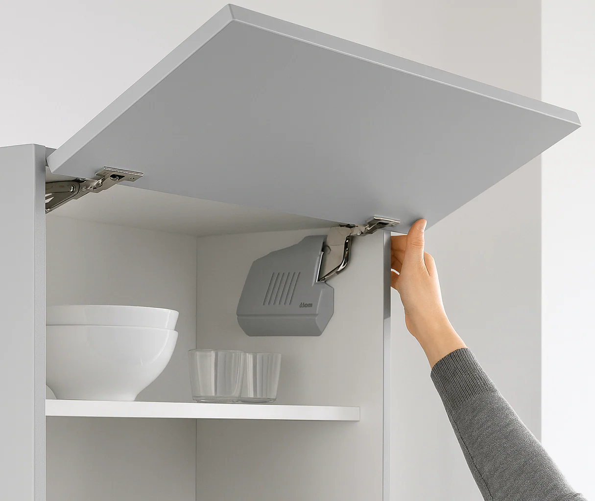 AVENTOS HK-S Lift mechanism Light Grey Power Factor Range 40-85 - Image 2