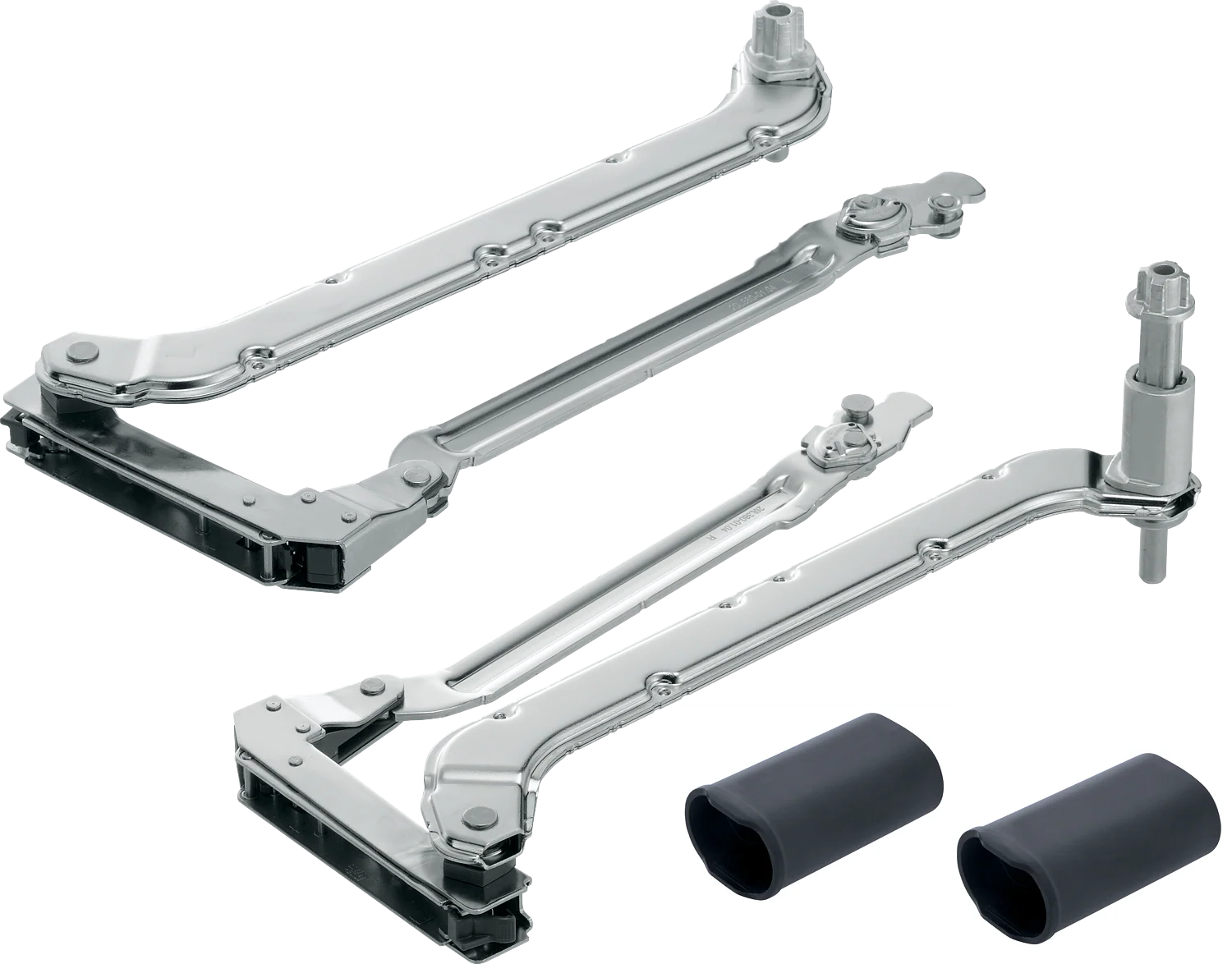 AVENTOS HL Arm assembly Nickel Cabinet Height 17-11/16" to 22-13/16" - Image 3