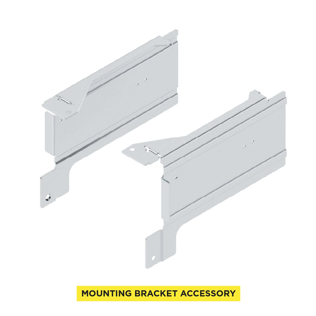 Aventos HK Top Stay Lift, Mounting Bracket for Face Frame Cabinet, Screw-On, Zinc-Coated - Image 3