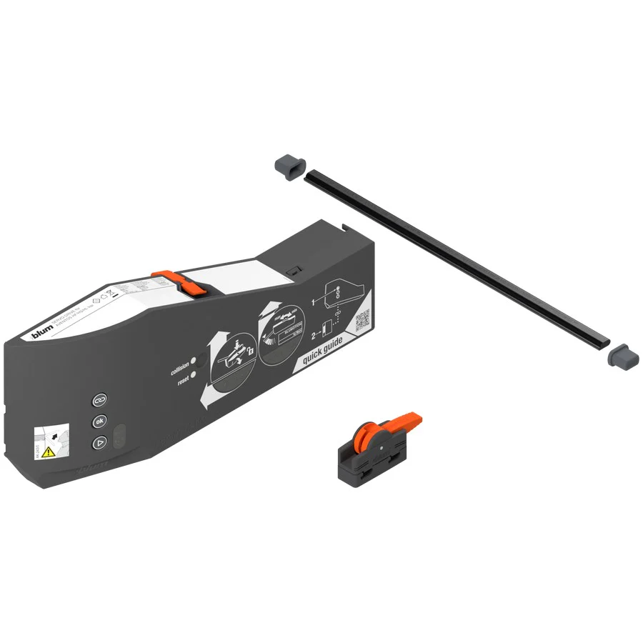 SERVO-DRIVE for Aventos Drive Unit, Aventos HF Top Bi-Fold, HL Top, HS Top Up & Over Lift System, Deep Gray