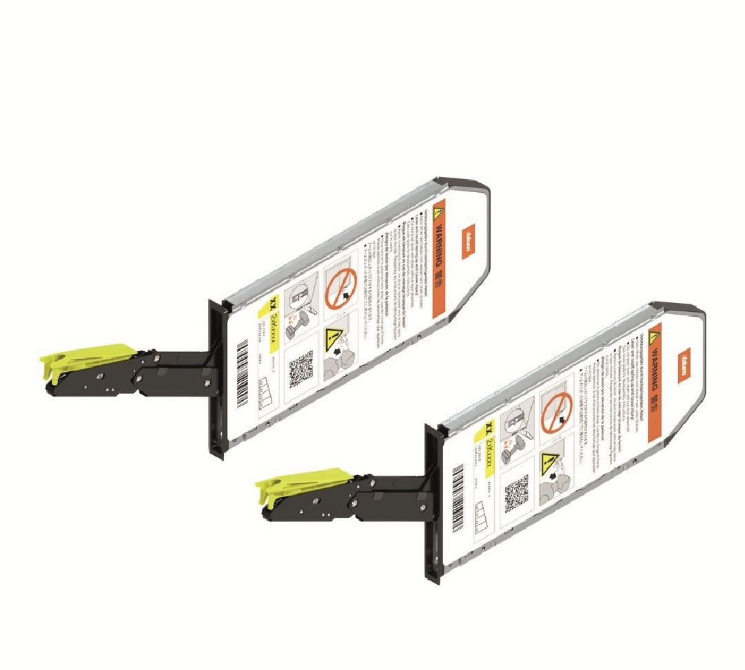 Aventos HKI, Lift Mechanism (Set), PF=1730-5200 (With 2 Pieces), For TIP-ON, Onyx Black