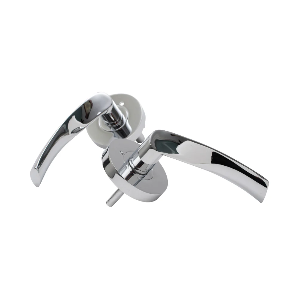 Door Lever Florence Privacy Chrome - Image 3