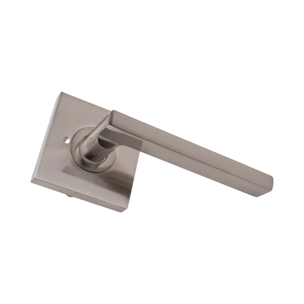 Door Lever Livorno Passage Satin Nickel - Image 4