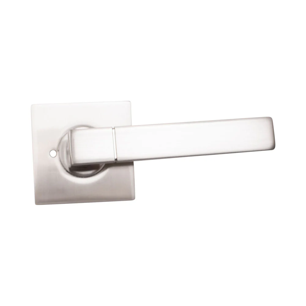 Door Lever Milano Passage Satin Nickel - Image 4