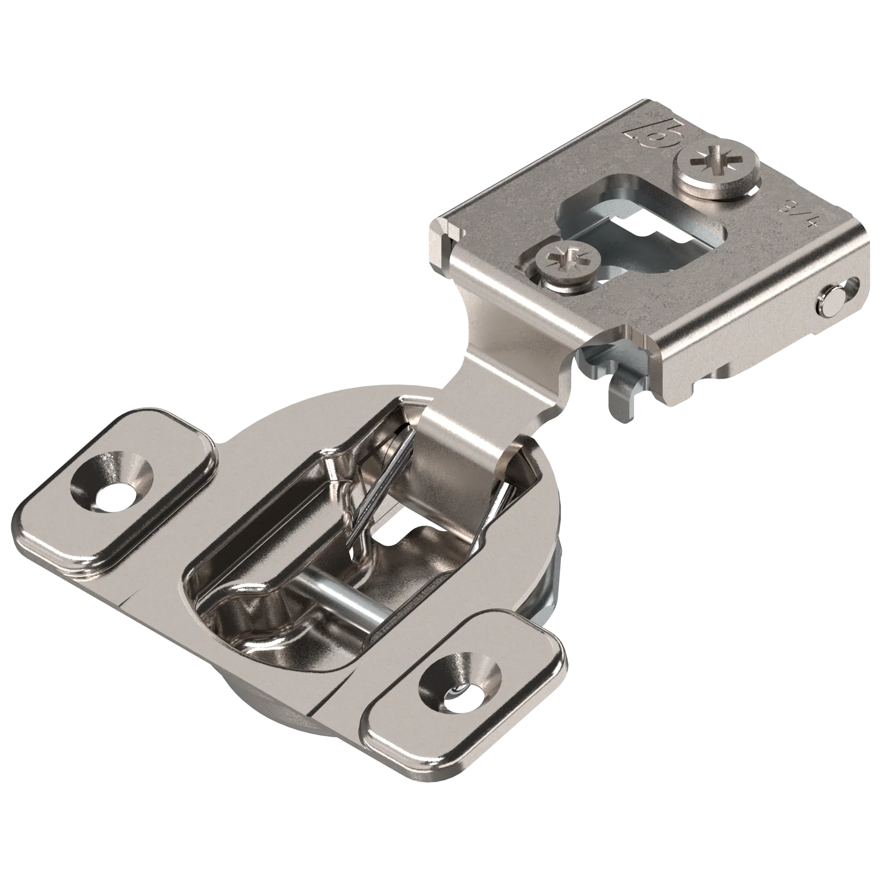 Blum COMPACT 38N face frame hinges 3/4'' Nickel