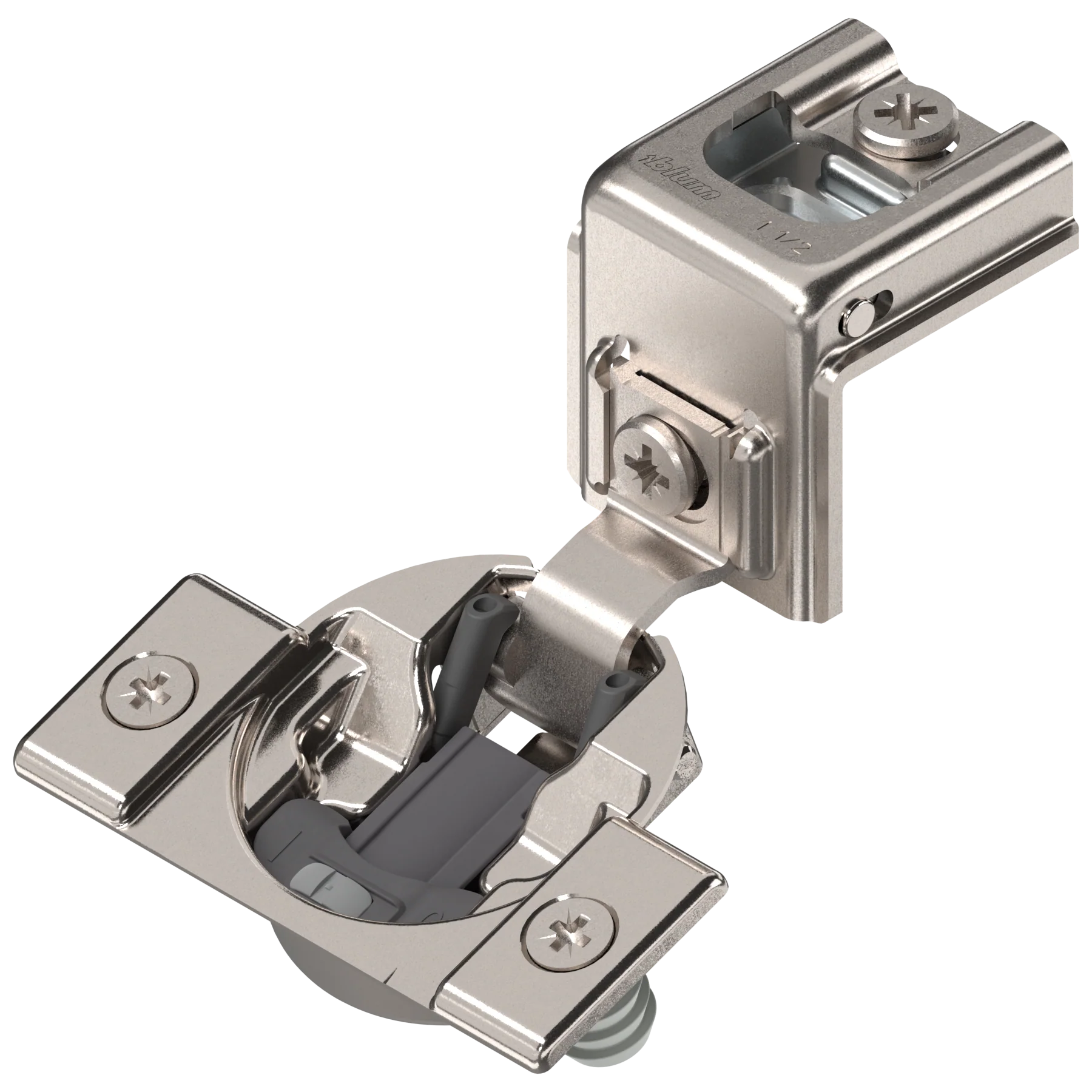 Blum COMPACT BLUMOTION 39C face frame hinges 1-1/2'' Nickel