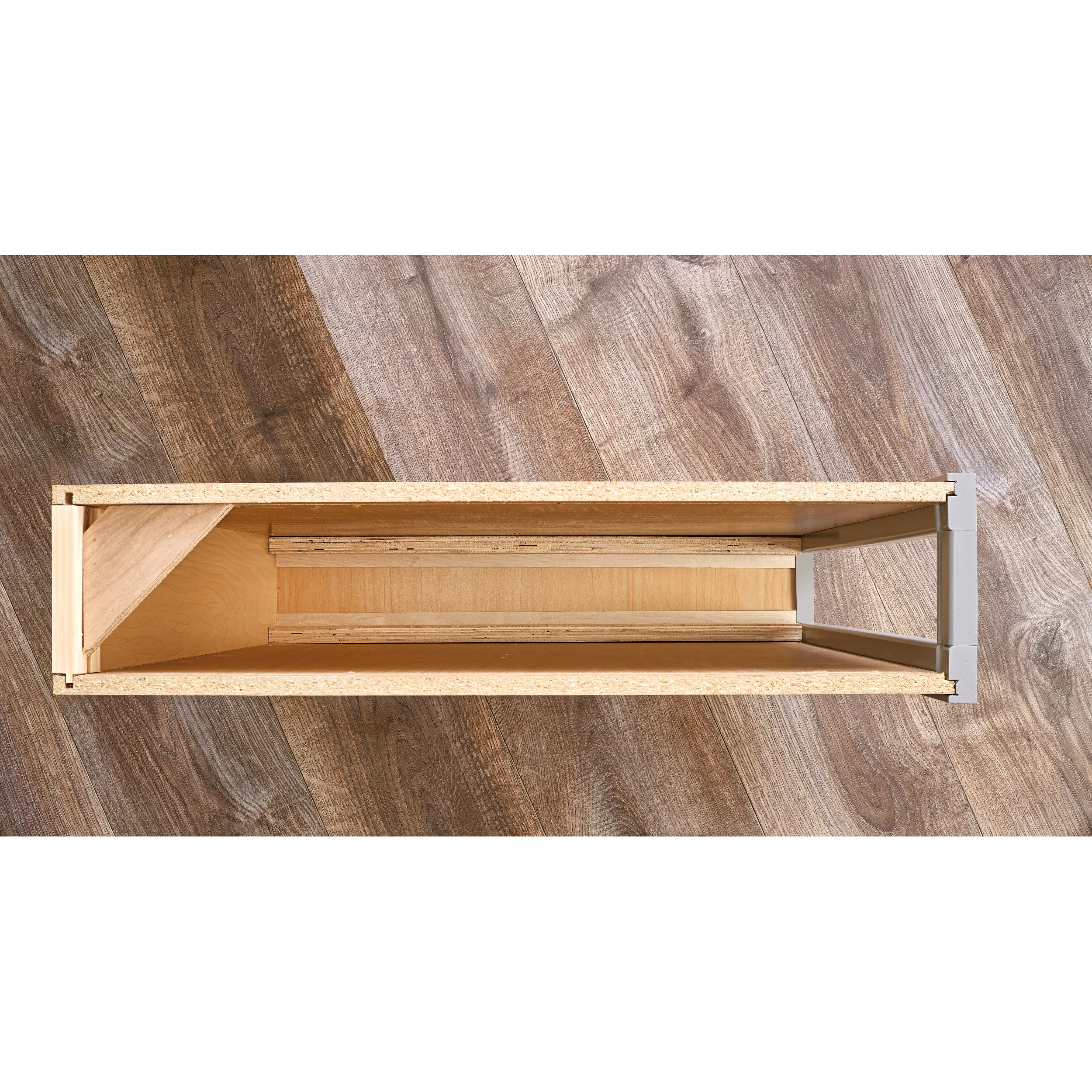 Wood Base Cabinet Organizer Insert w/Soft Close (3" W x 23" D x 26-3/8" - 27-5/16" H) - Image 5
