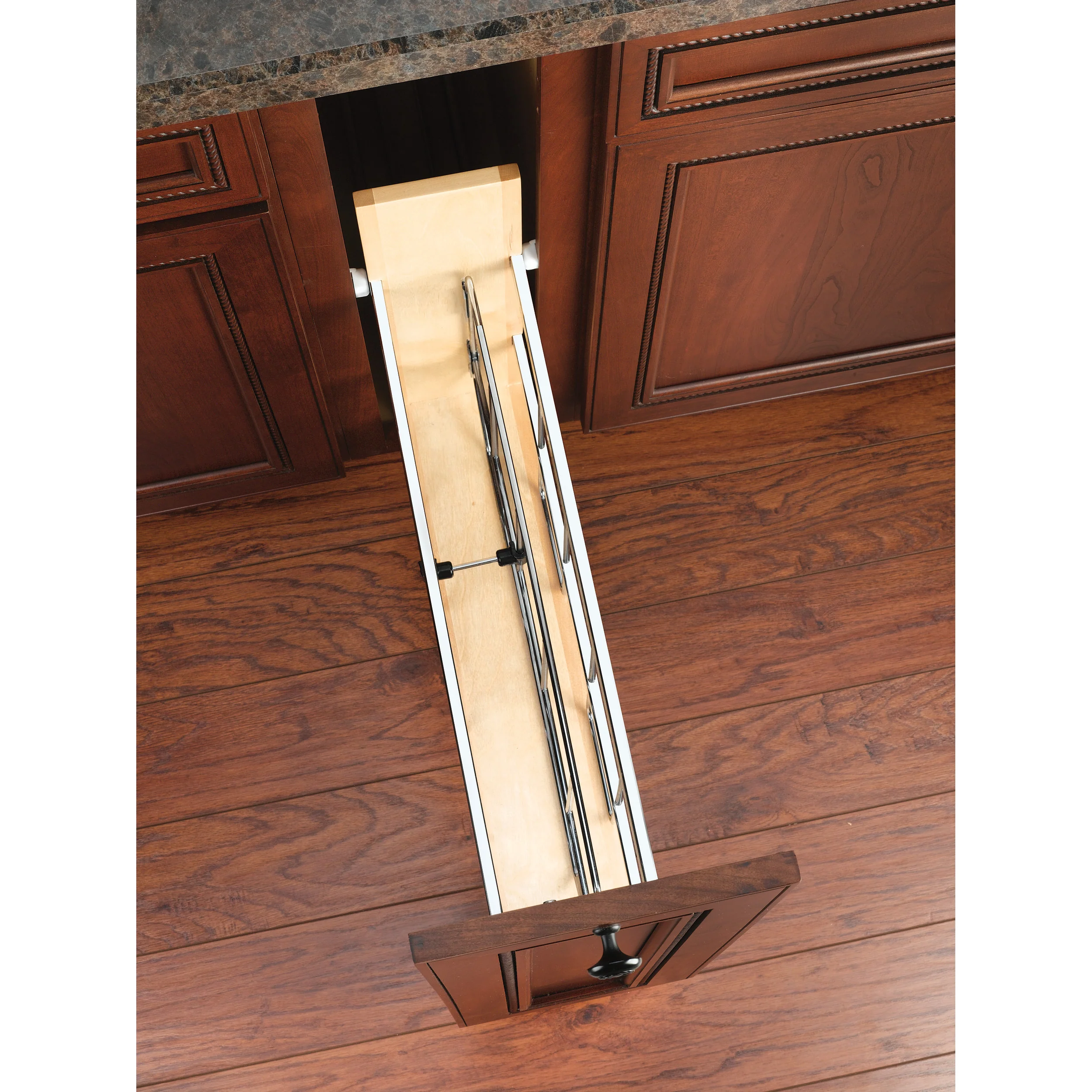 5 in Tray Divider, Foil & Wrap Organizer Soft-Close Natural 5.26 in (134 mm) W x 21.66 in (550 mm) D x 19.5 in (495 mm) H - Image 3