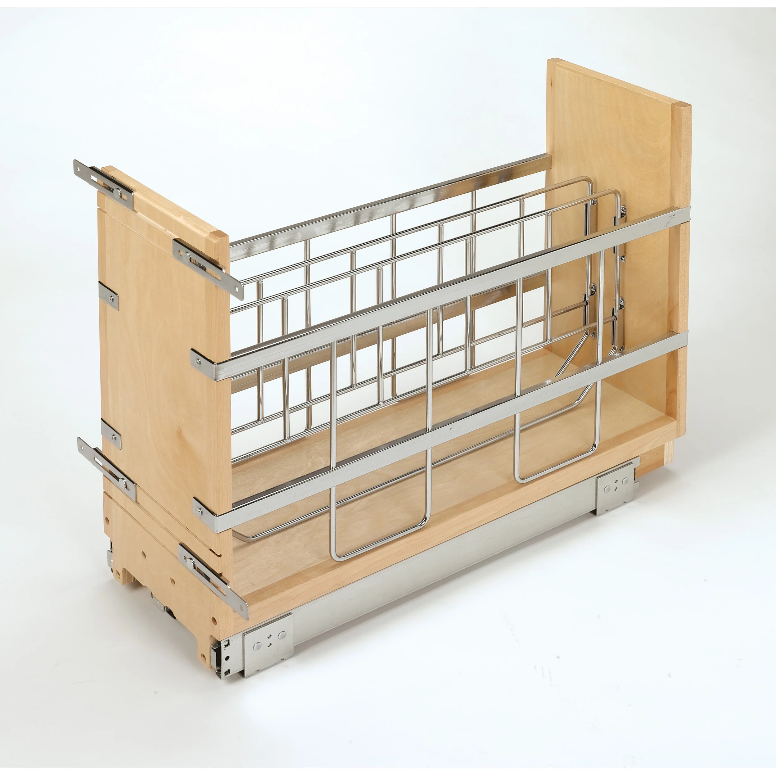 5 in Tray Divider, Foil & Wrap Organizer Soft-Close Natural 5.26 in (134 mm) W x 21.66 in (550 mm) D x 19.5 in (495 mm) H - Image 4
