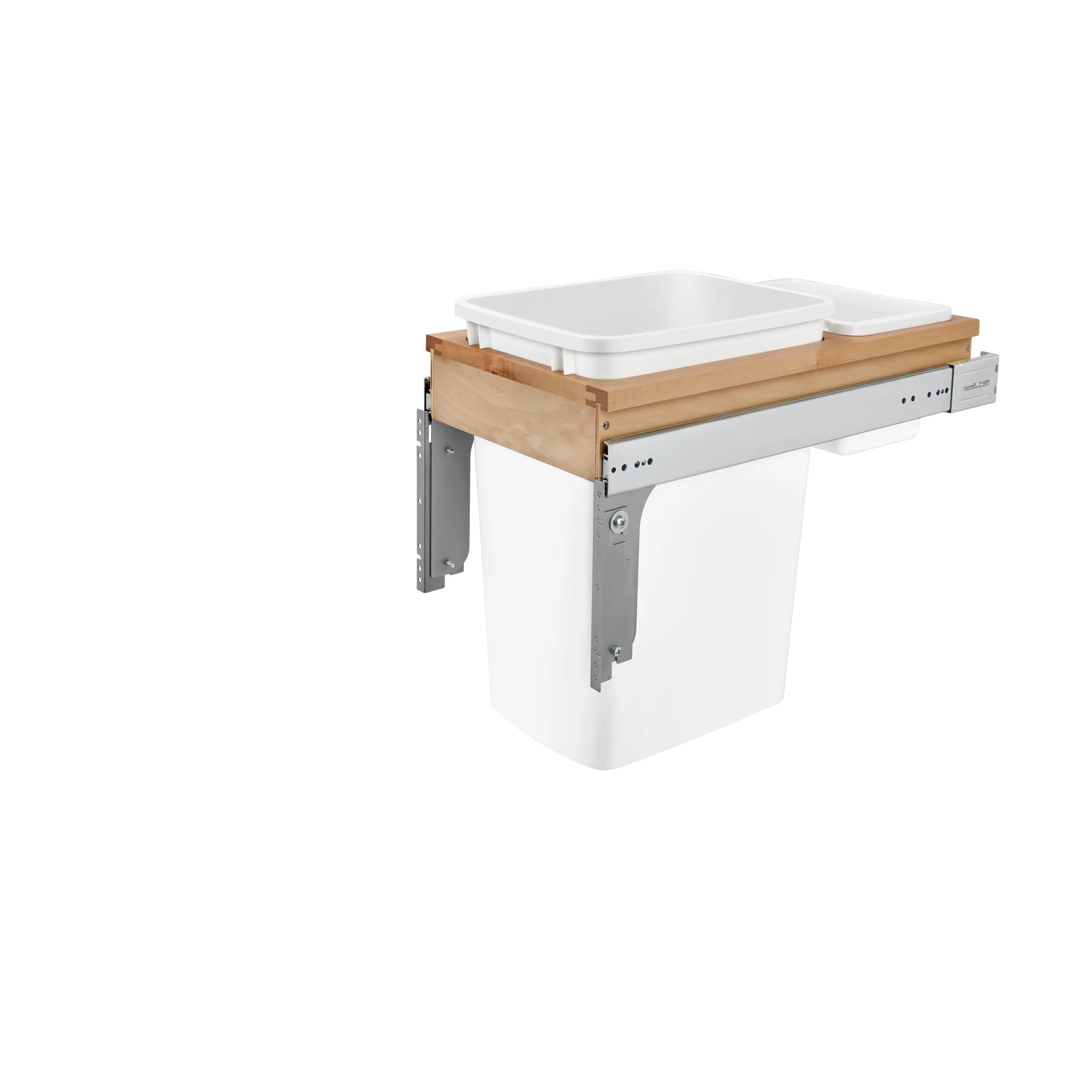 35 Qrt Top mount Waste Container (Full-access) Natural 13.5 in (343 mm) W x 22.75 in (578 mm) D x 17.88 in (454 mm) H - Image 4
