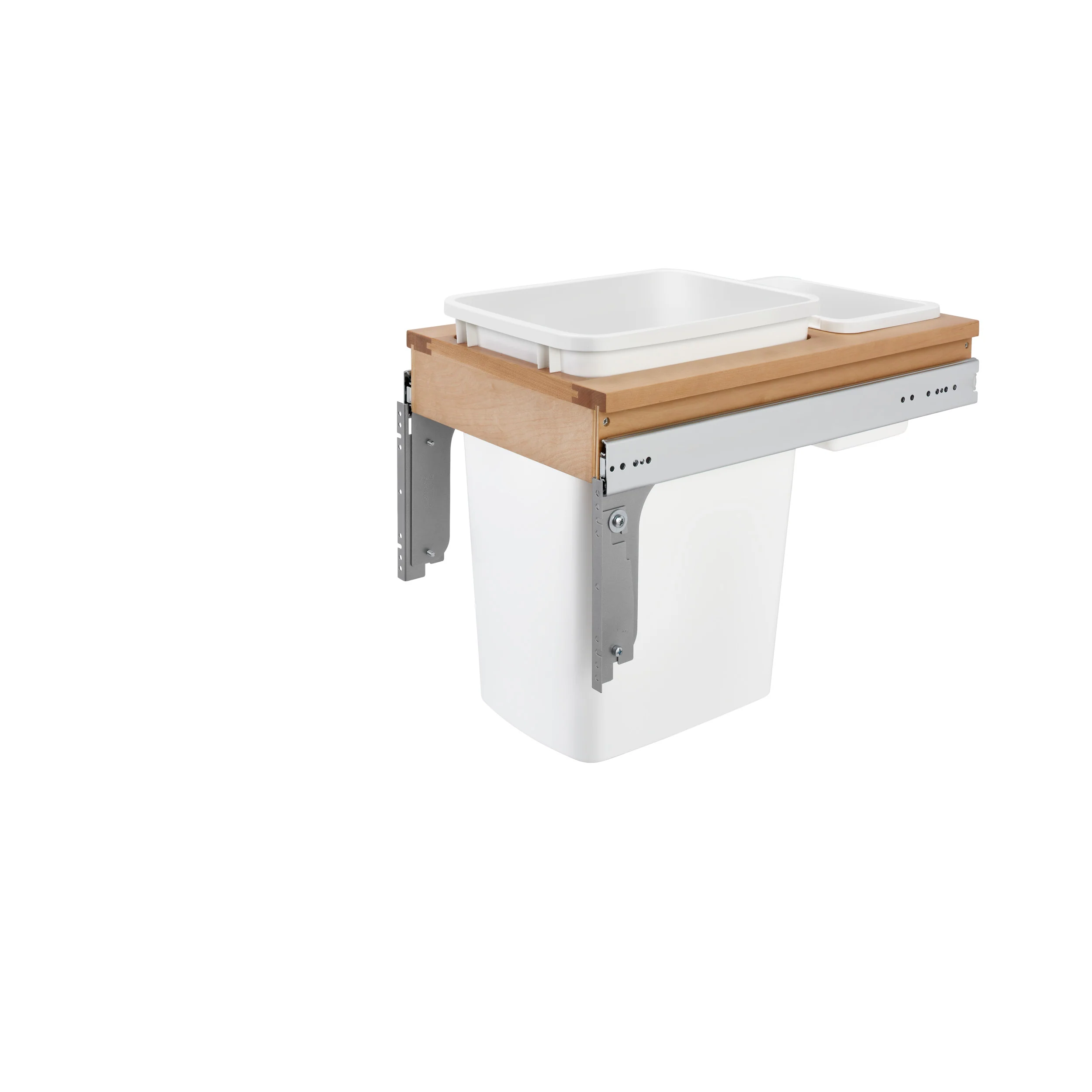 35 Qrt Top mount Waste Container (Full-access) Natural 13.5 in (343 mm) W x 22.75 in (578 mm) D x 17.88 in (454 mm) H - Image 5