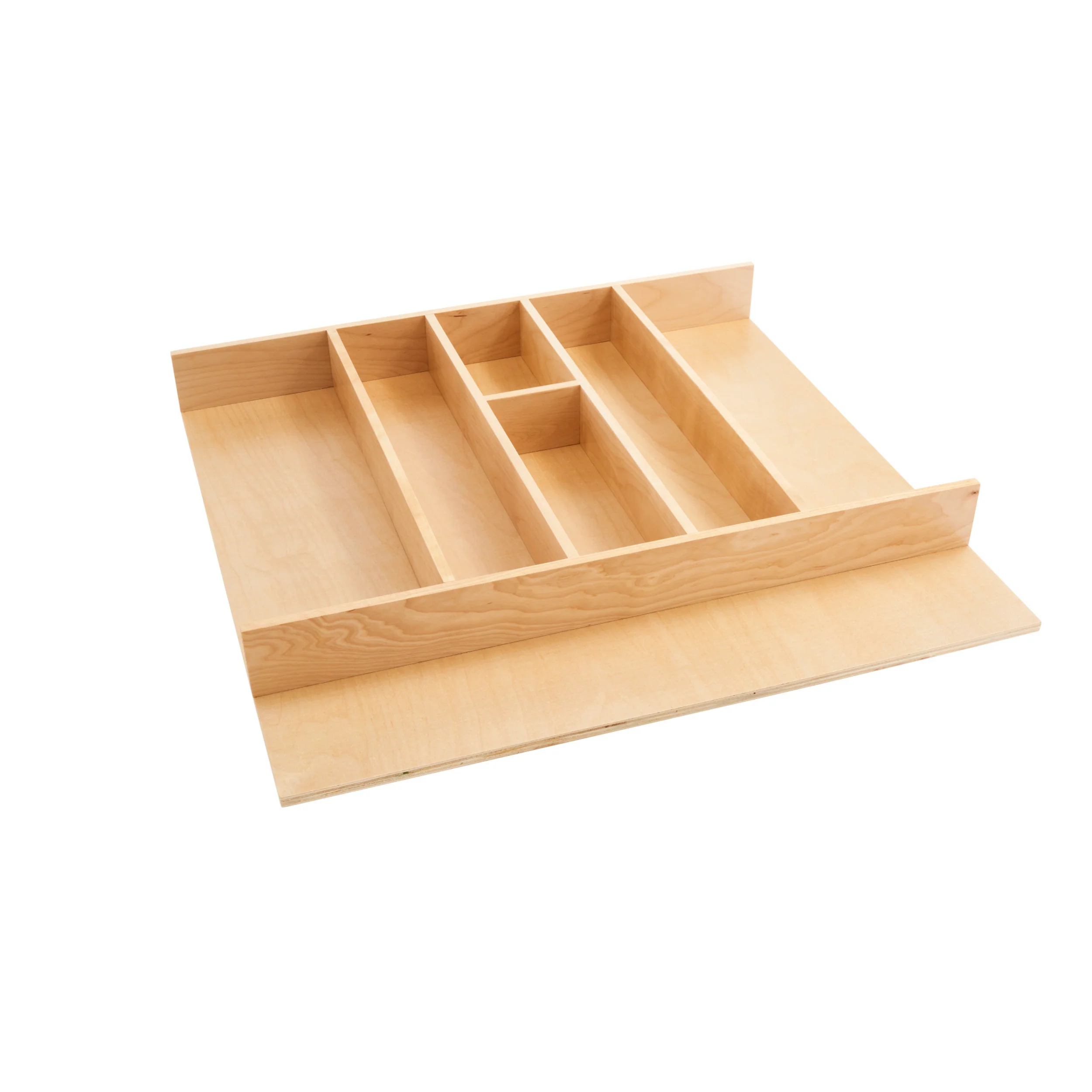 24 in Tall Wood Utility Tray Insert Natural 24 in (610 mm) W x 22 in (559 mm) D x 2.88 in (73 mm) H - Image 4