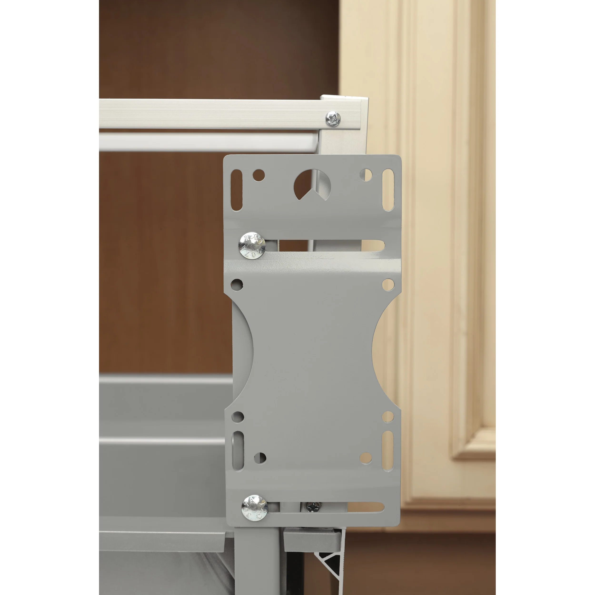 Double 50 Qrt Pull-Out Waste Container w/Rev-A-Motion Silver  15.6 in (396 mm) W x 22 in (559 mm) D x 23.5 in (597 mm) H - Image 9
