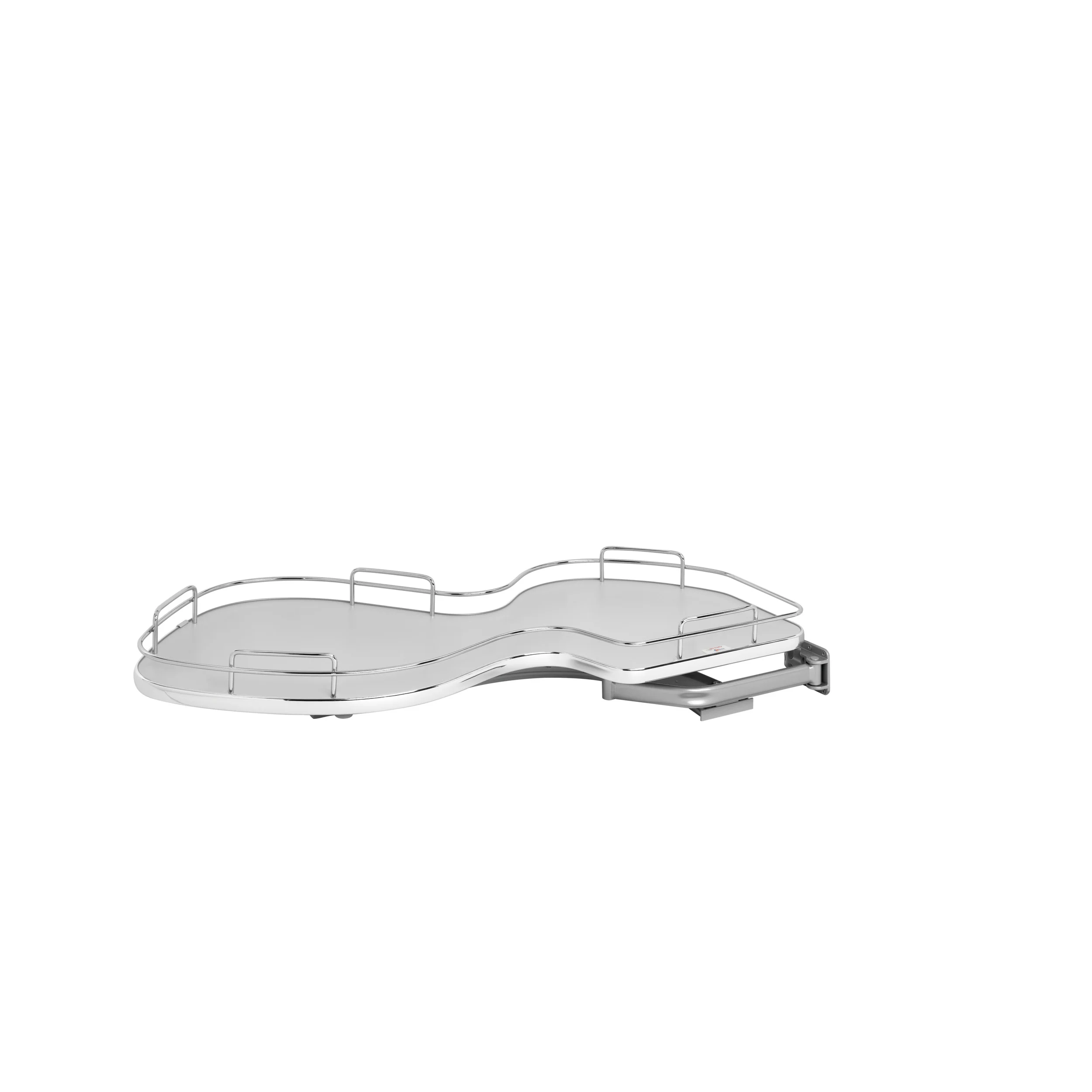 18 in Single-Tier Organizer for a Blind Left Gray  37.63 in (956 mm) W x 21.56 in (548 mm) D x 6.5 in (165 mm) H - Image 2