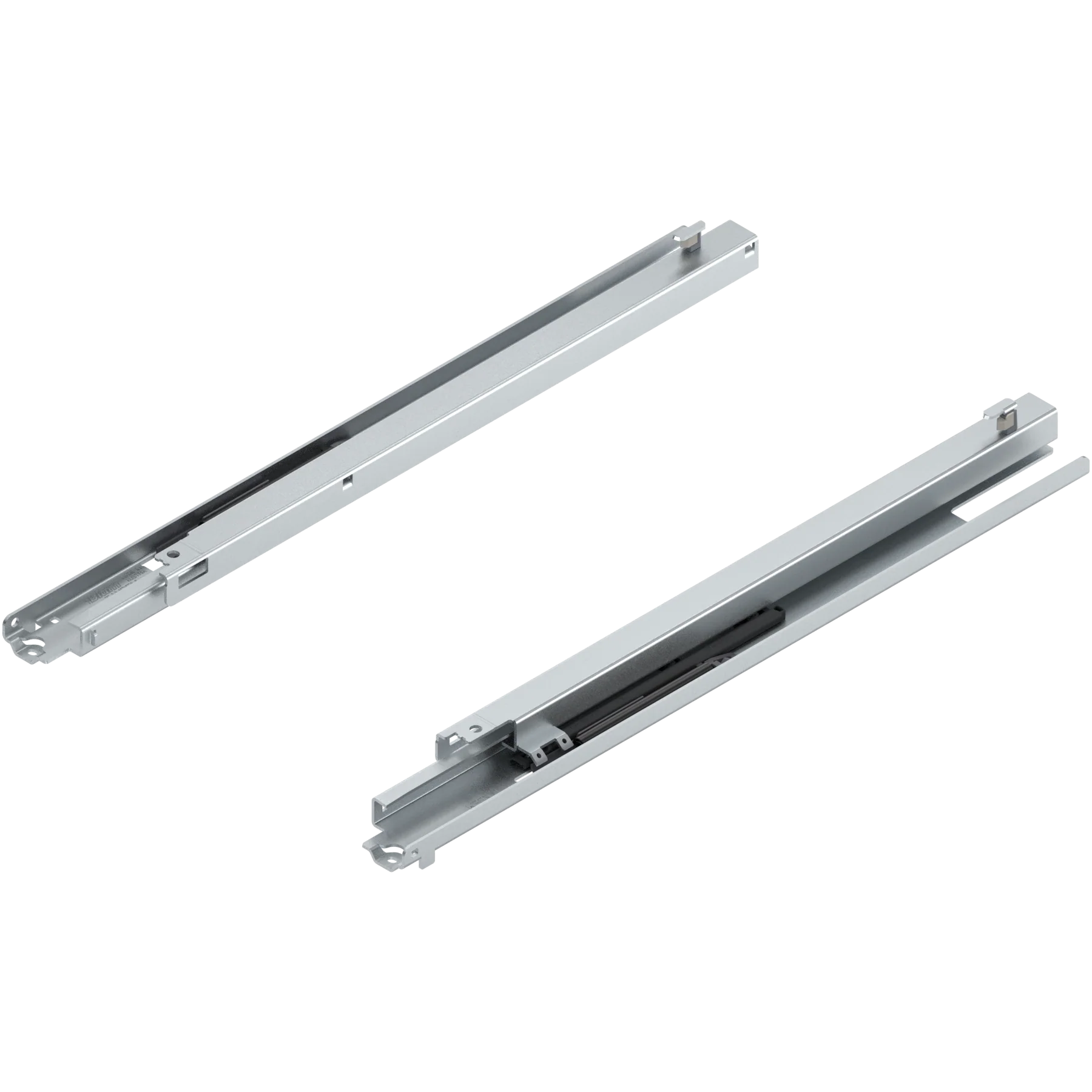 TANDEM edge BLUMOTION 554 - 7/8 extension drawer runners 15'' Zinc-Plated - Image 2