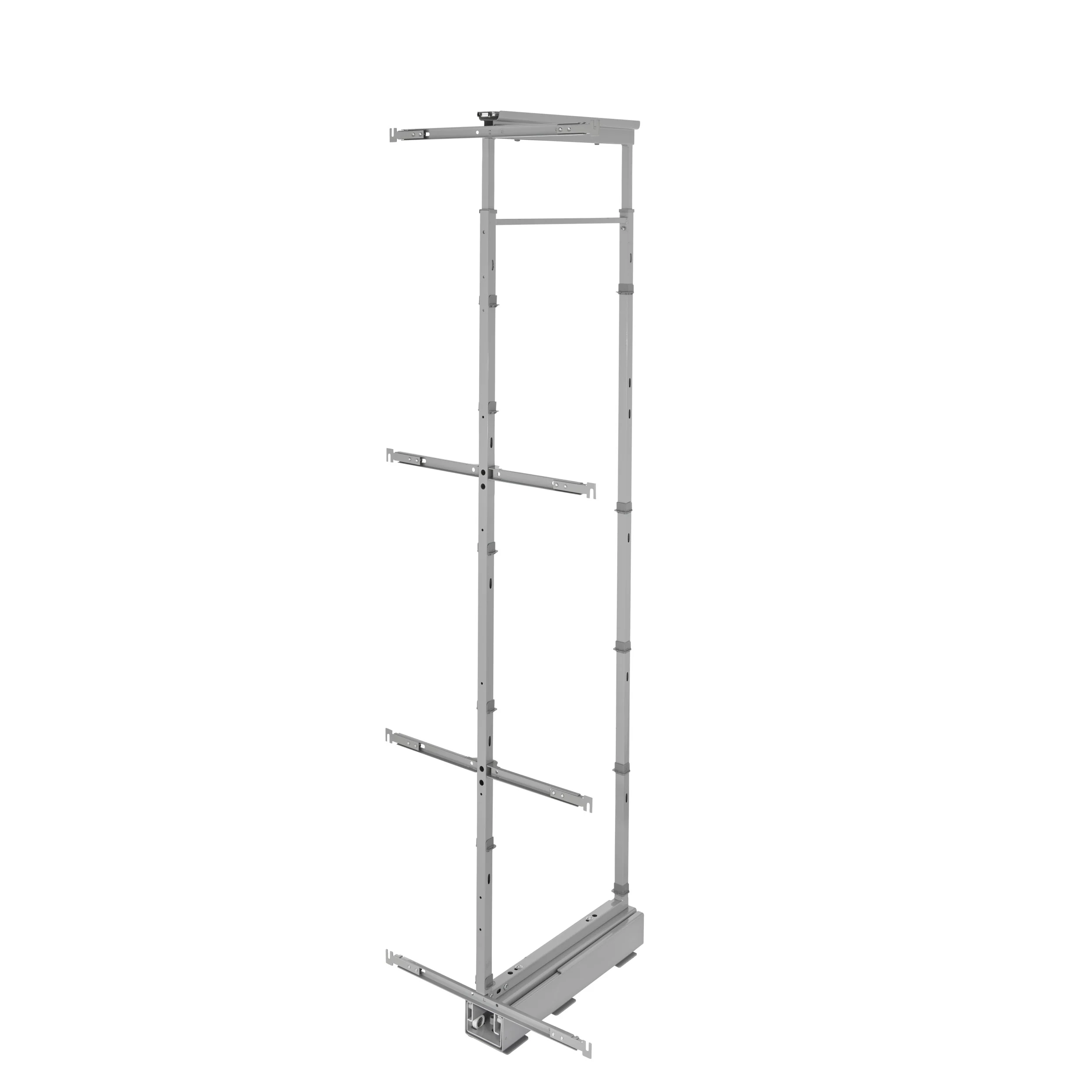 8 in Chrome Basket Pantry Pullout Soft Close Chrome 8.25 in (210 mm) W x 21.69 in (551 mm) D x 73.63 in (1870 mm) H - Image 2