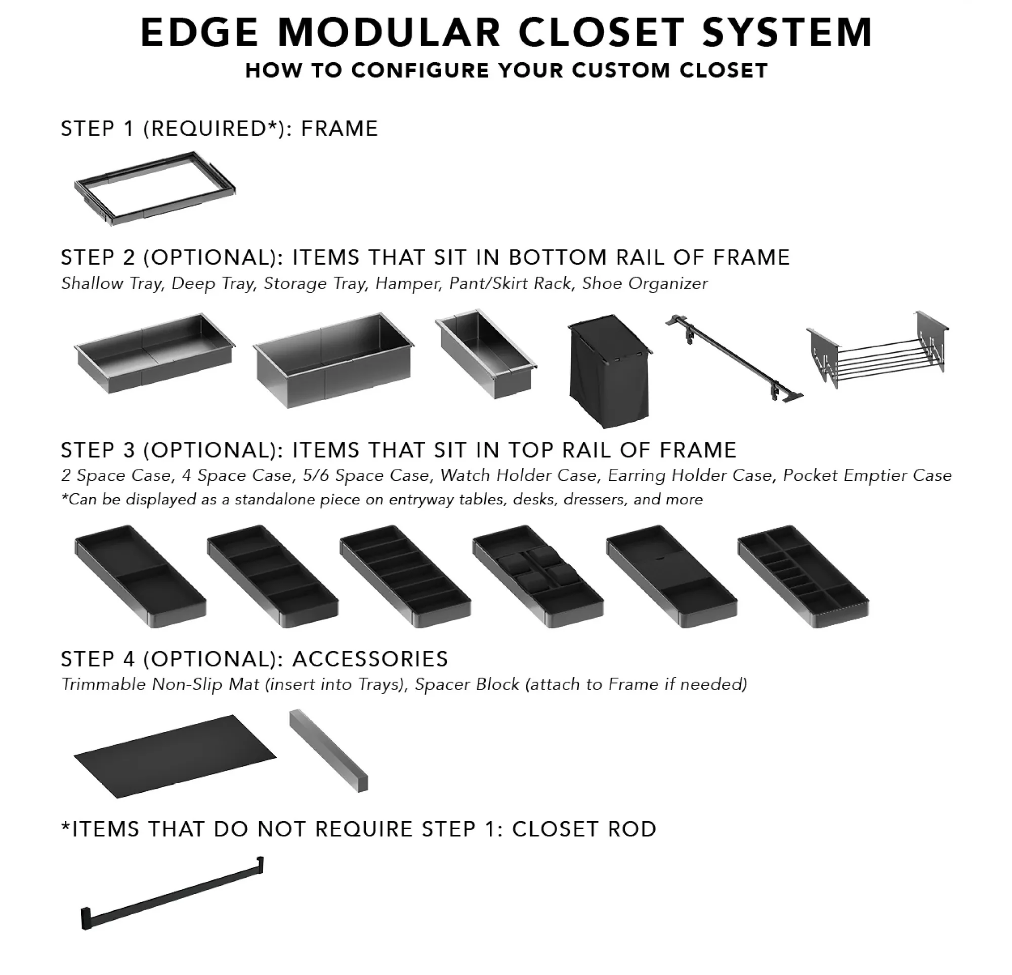 Rev-A-Shelf EDGE 1" Spacer - 5EW100-16-1 - Image 6
