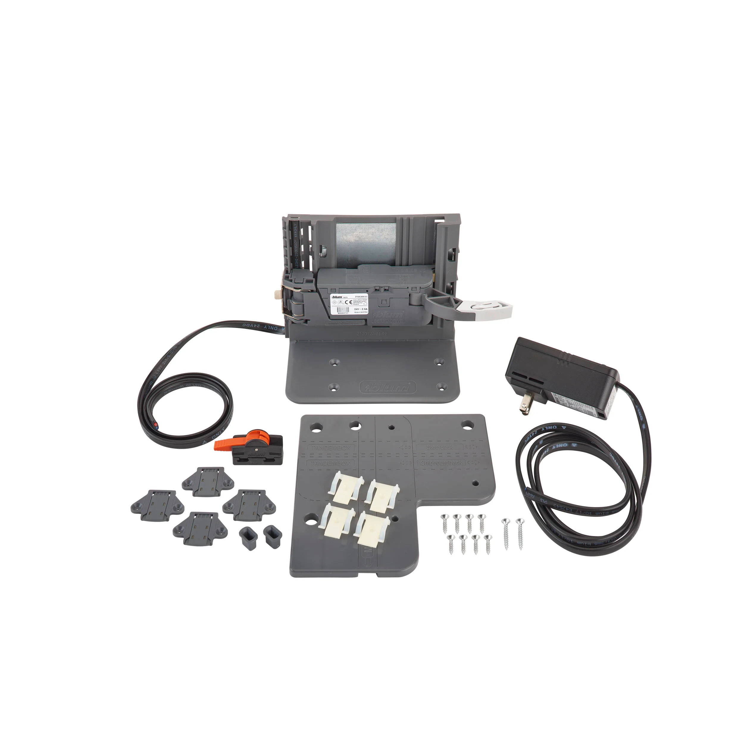 SERVO-DRIVE Kit for LEGRABOX Waste Containers Gray 10 in (254 mm) W x 11.75 in (298 mm) D x 4.25 in (108 mm) H - Image 5