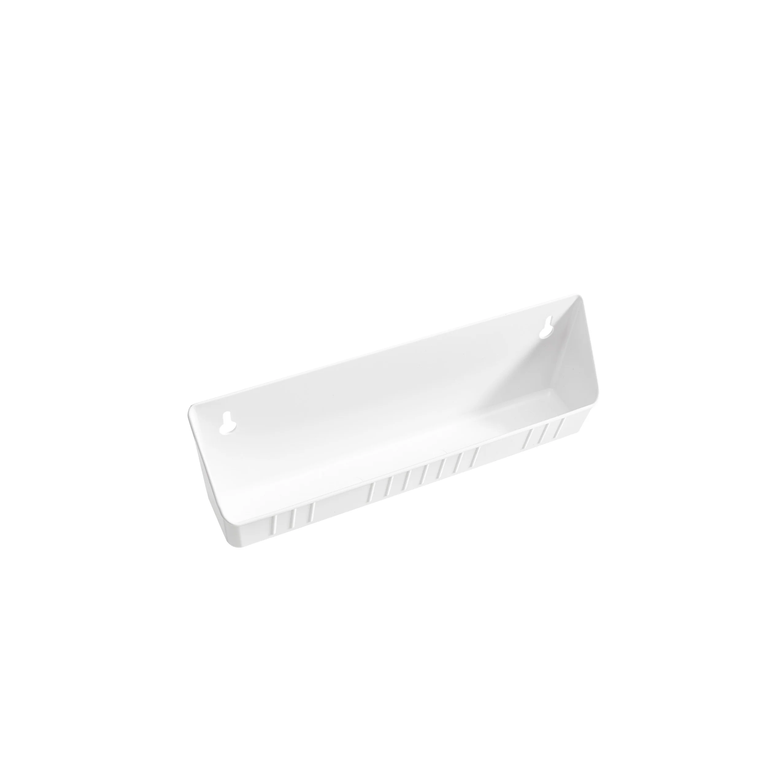 14 in White Polymer Tip-Out Accessory Trays White  14 in (356 mm) W x 2.13 in (54 mm) D x 3.81 in (97 mm) H - Image 3