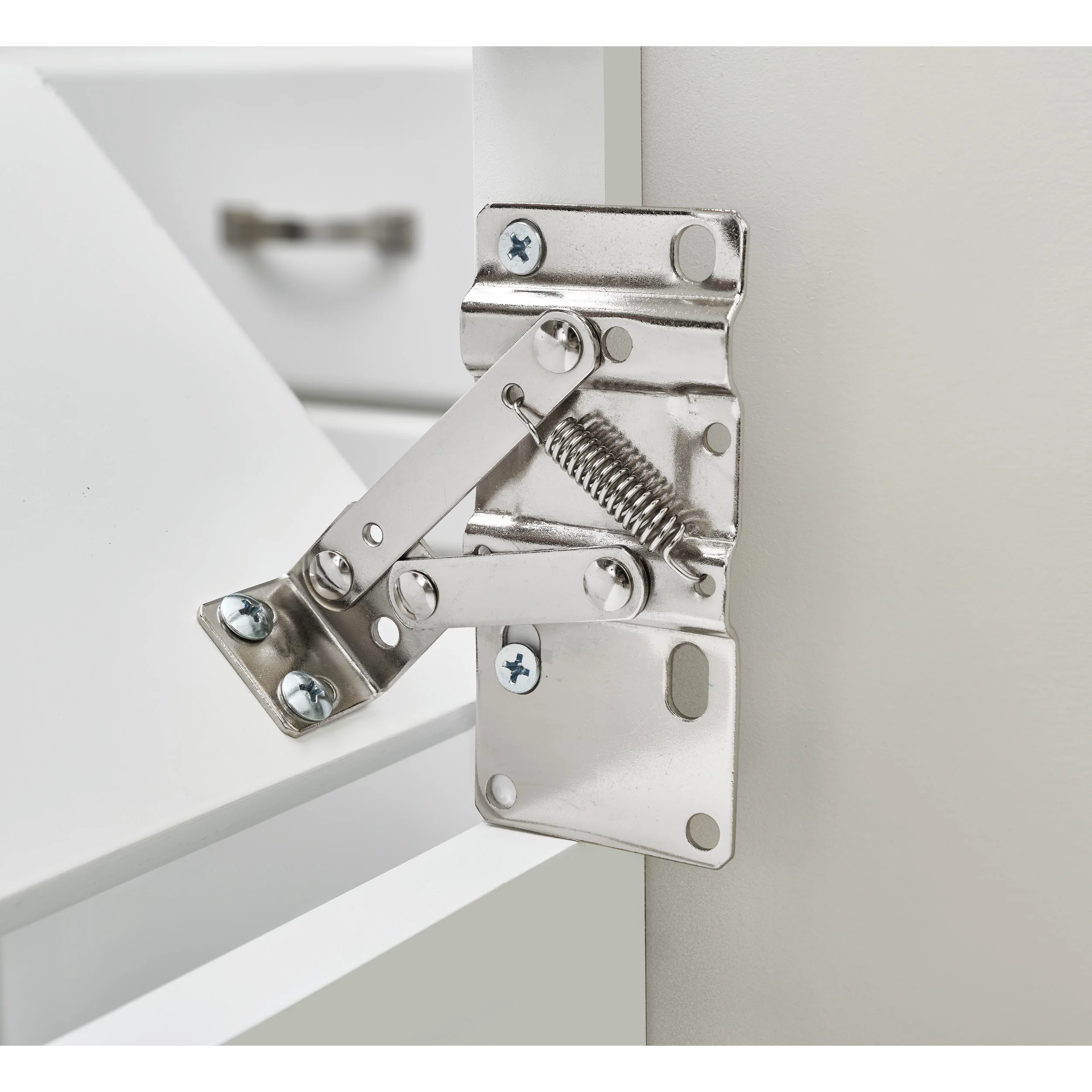 14 in White Polymer Tip-Out Accessory Trays White  14 in (356 mm) W x 2.13 in (54 mm) D x 3.81 in (97 mm) H - Image 4
