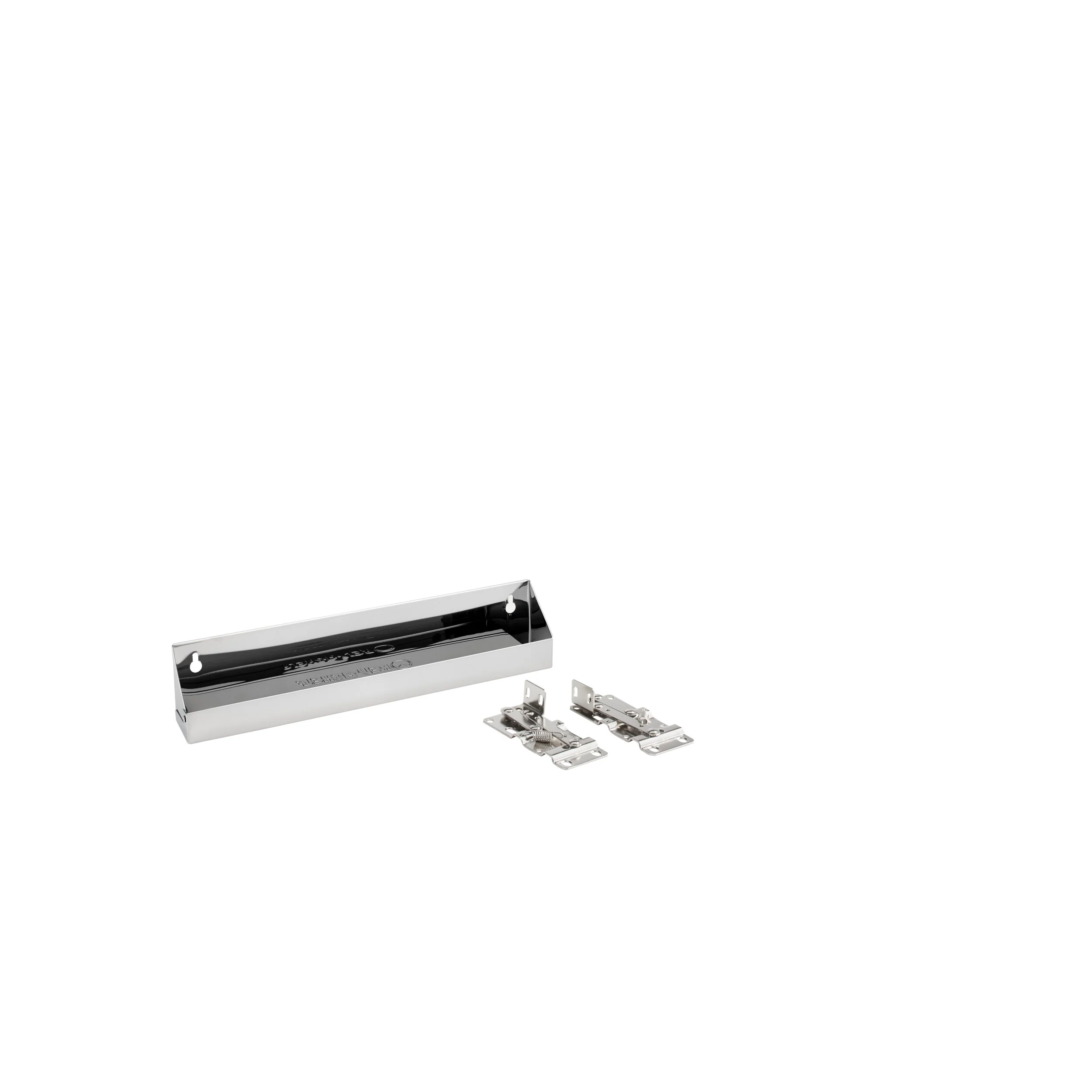14-1/4 in Stainless Steel Tip-Out Tray Silver 14.25 in (362 mm) W x 2.13 in (54 mm) D x 3 in (76 mm) H - Image 3