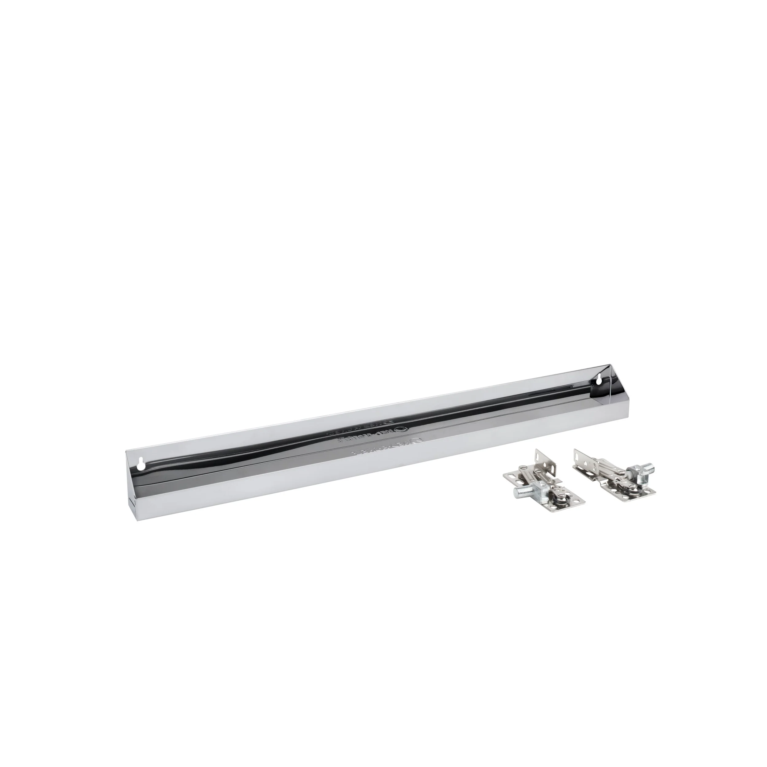 31 in Stainless Steel Tip-Out Tray w/Soft-Close Stainless 31 in (787 mm) W x 2.63 in (67 mm) D x 3 in (76 mm) H - Image 3