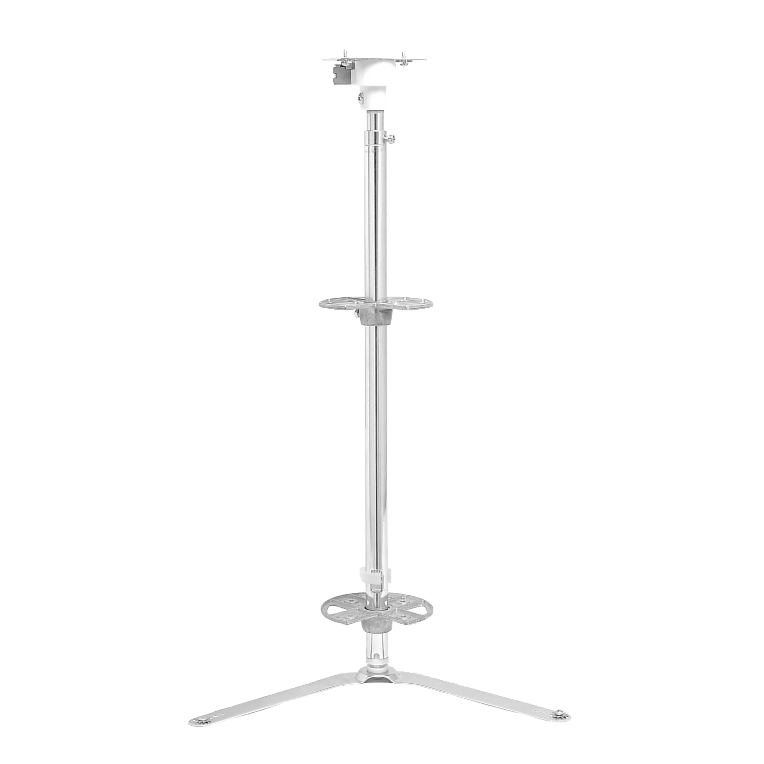 28 in White Polymer Pie-Cut Lazy Susans 2-Shelf White 28 in (711 mm) W x 28 in (711 mm) D x 26 in (660 mm) H