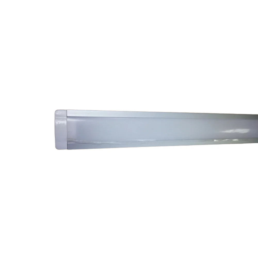 ALUMINUM PROFILE MILKY COVER WITH LIPS 8' (2440x17x7 mm) - Image 3