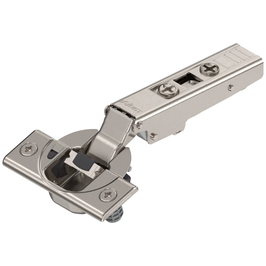 Blum CLIP top BLUMOTION 110° hinges Full overlay Nickel
