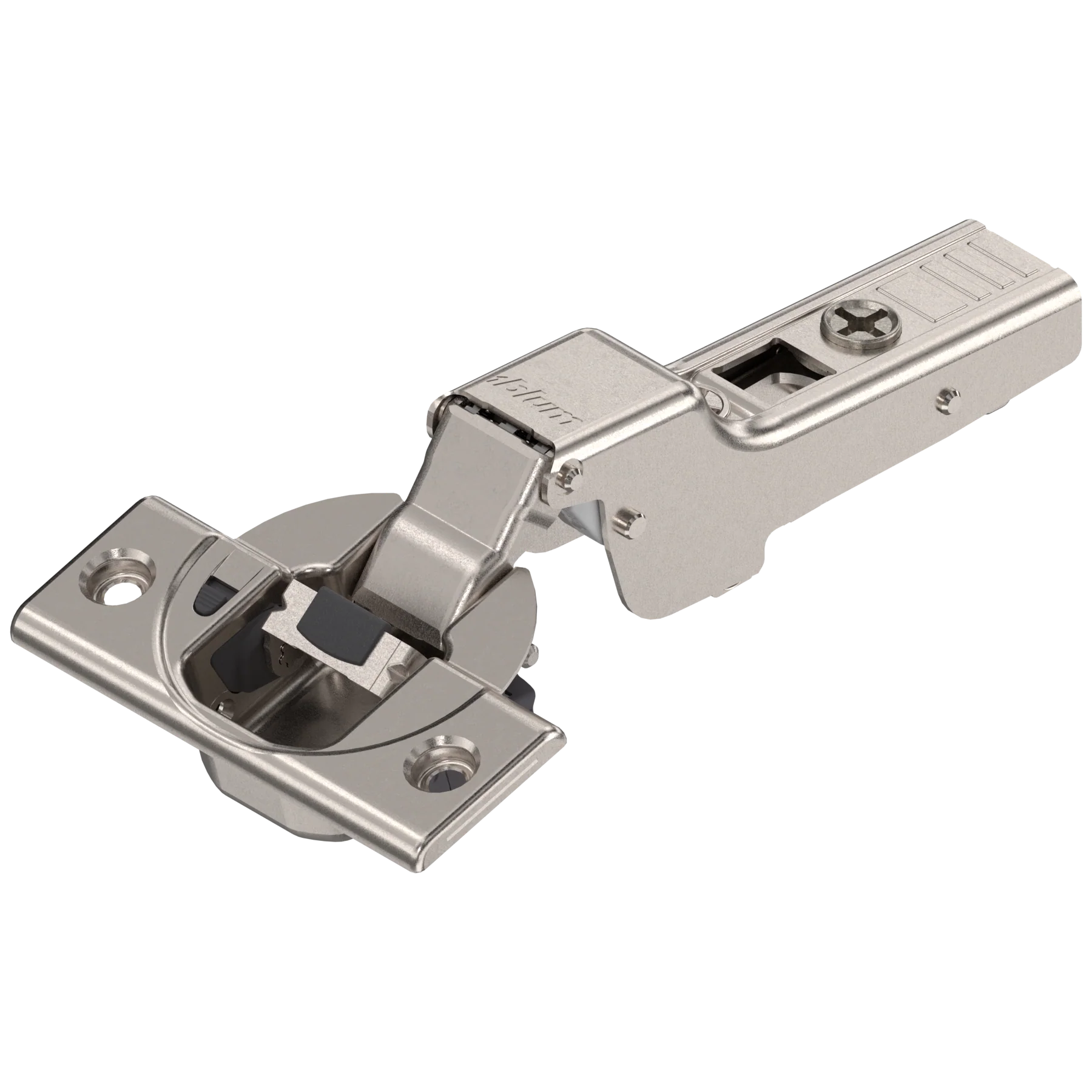 Blum CLIP top BLUMOTION 110° hinges Half overlay Onyx Black