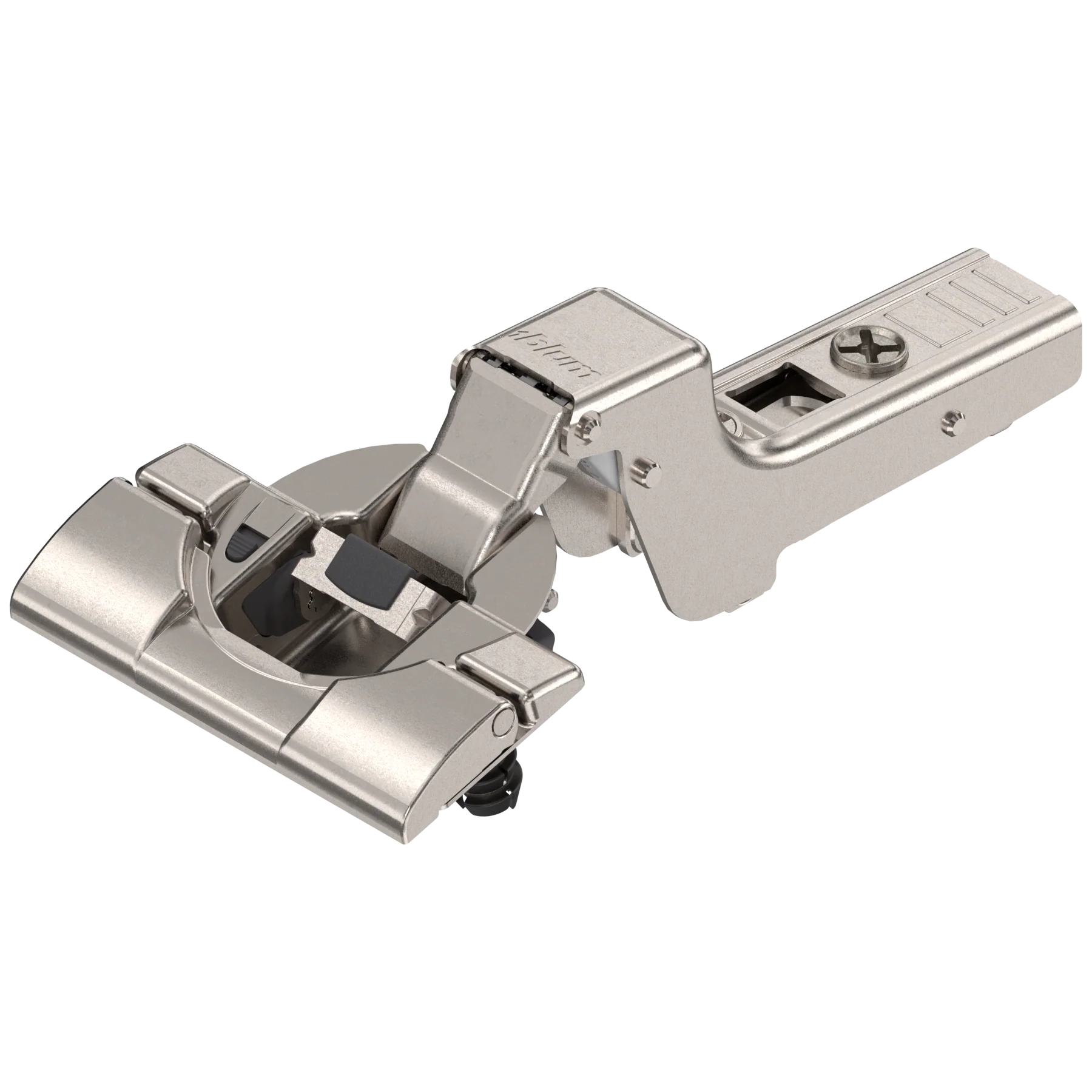 Blum CLIP top BLUMOTION 110° hinges Inset Nickel