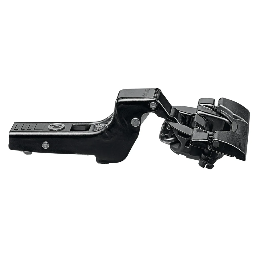 Blum CLIP top BLUMOTION 110° hinges Inset Onyx Black - Image 3