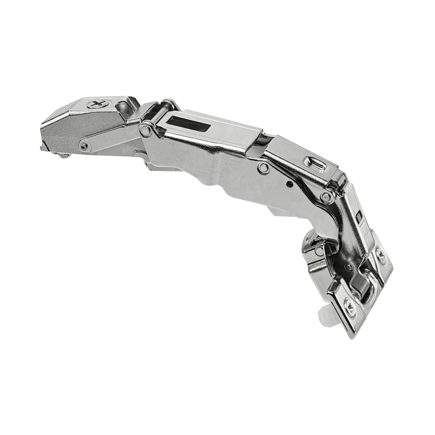 Blum CLIP top 125° zero protrusion hinges for thick doors Press-in Nickel - Image 2