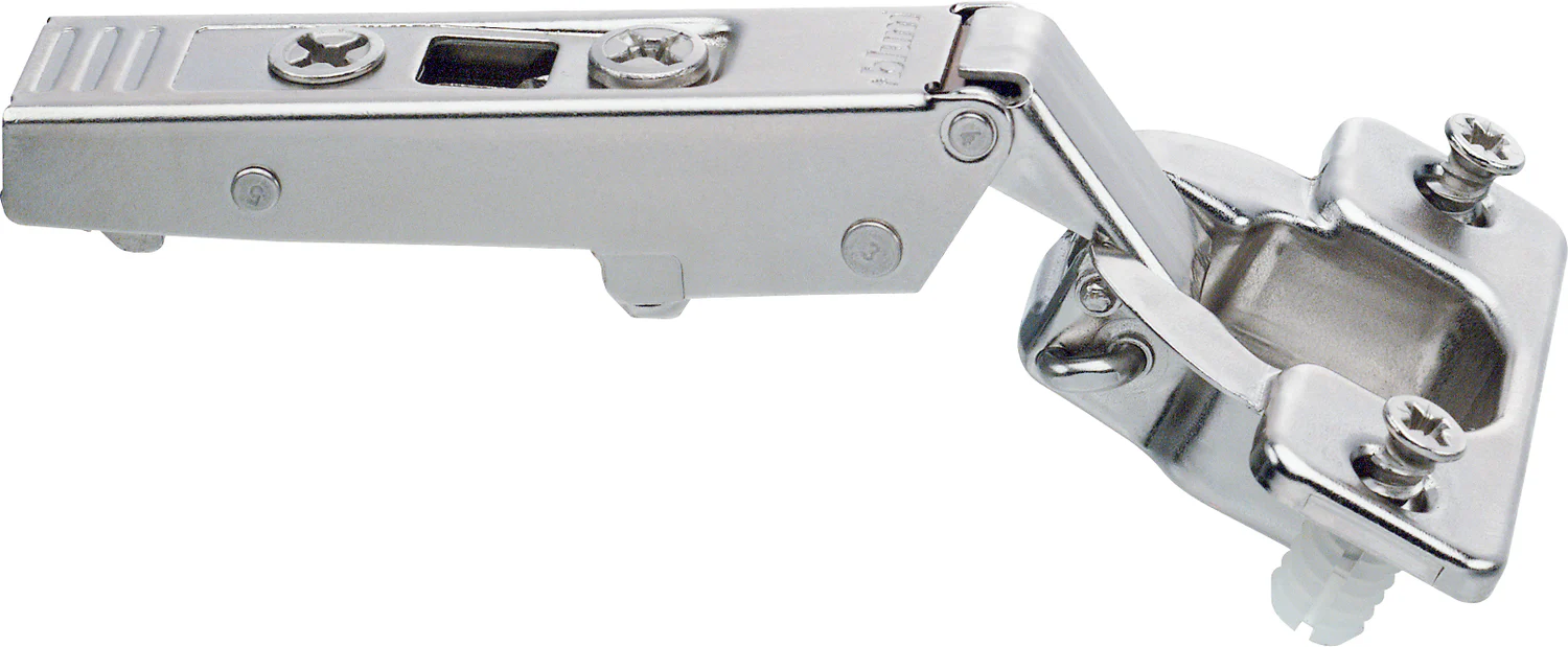 Blum CLIP top 120° hinges Self-closing Full overlay Nickel - Image 2