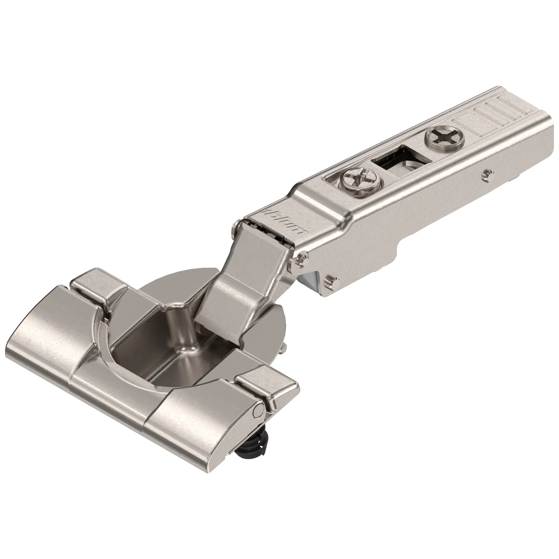Blum CLIP top 110° + hinges Self-closing Full overlay Nickel