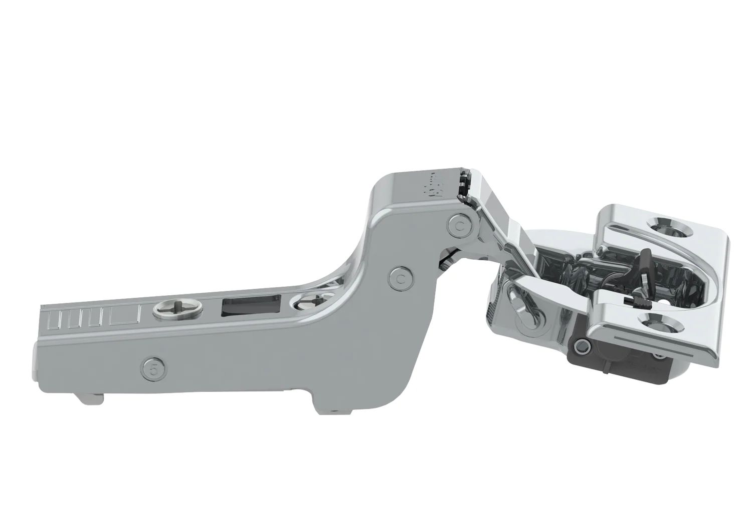 Blum CLIP top BLUMOTION 107°+ hinges Full overlay Nickel