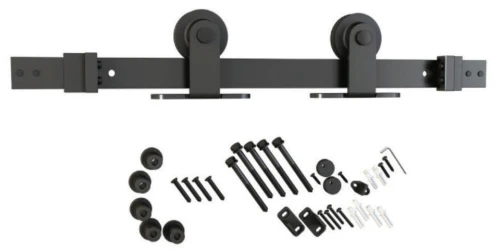 BARNDOORKIT FLAT R/TOP MNT 6.5FT MT BL