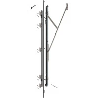REVEGO UNO, HINGE BRACKET SET, 1807-1956MM, RIGHT