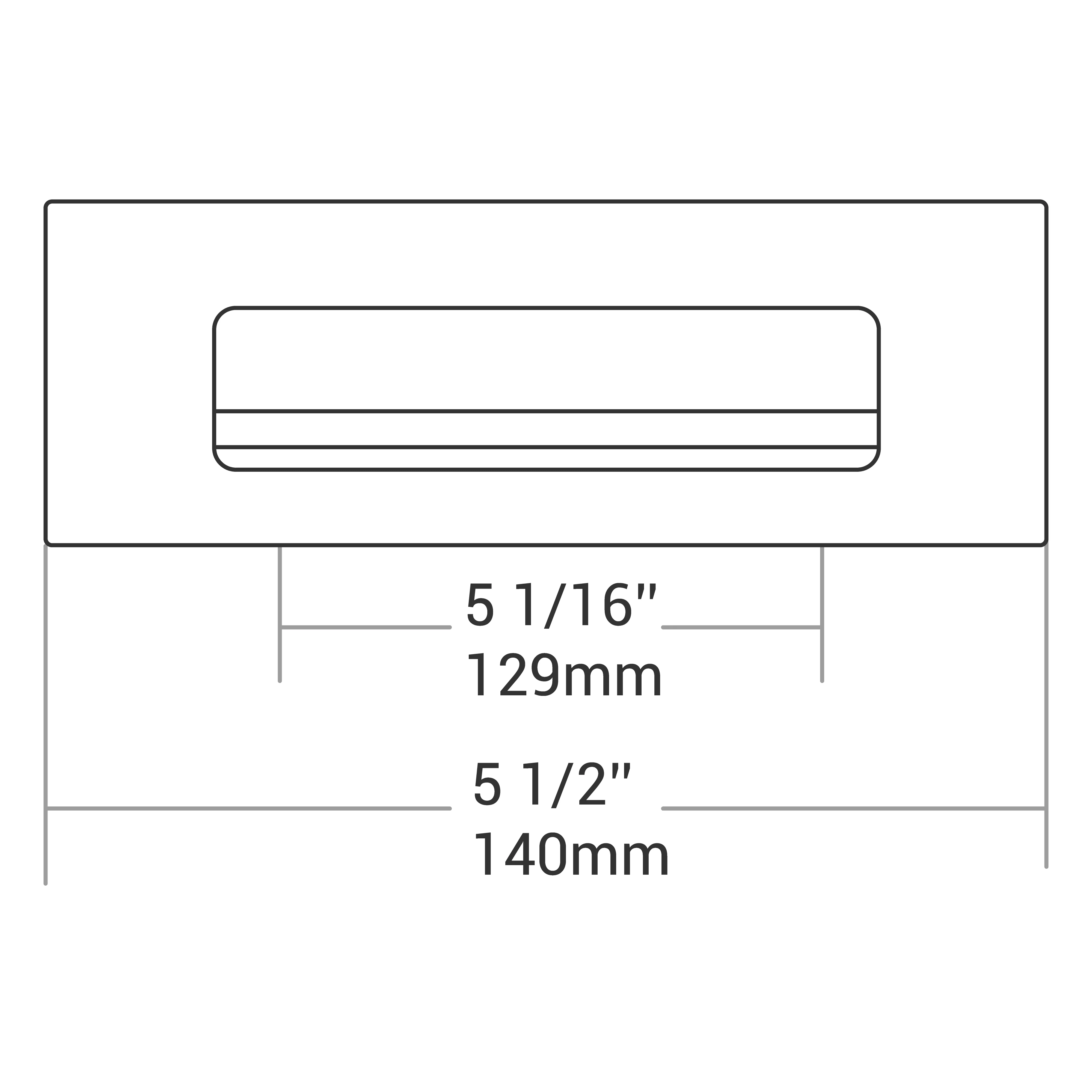 FLUSH HANDLE MATT BLACK 128MM - Image 5