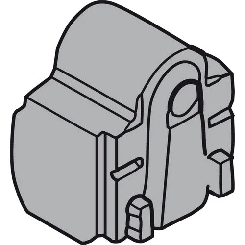 BLUMOTION for doors - COMPACT Spacer R7037 Dust Grey
