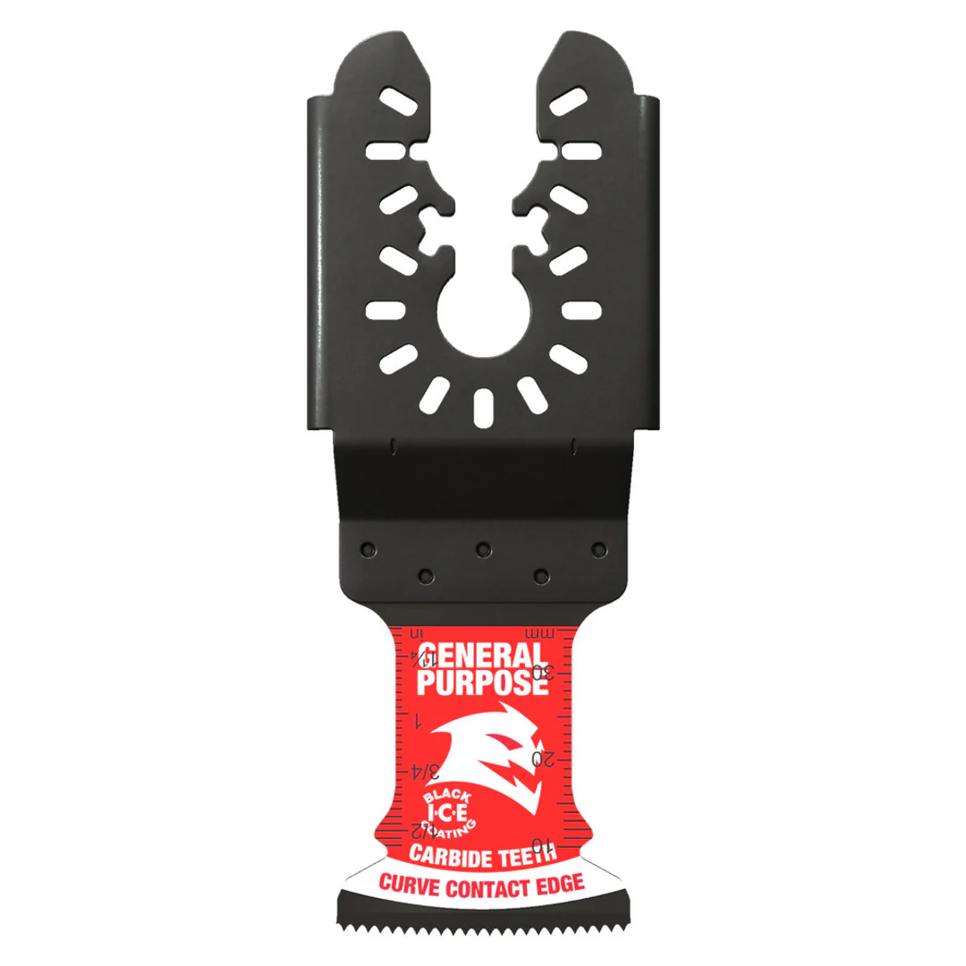 Amped(TM) Demo Demon(TM) Universal Fit Carbide Teeth Oscillating Blade For General Purpose Cuts