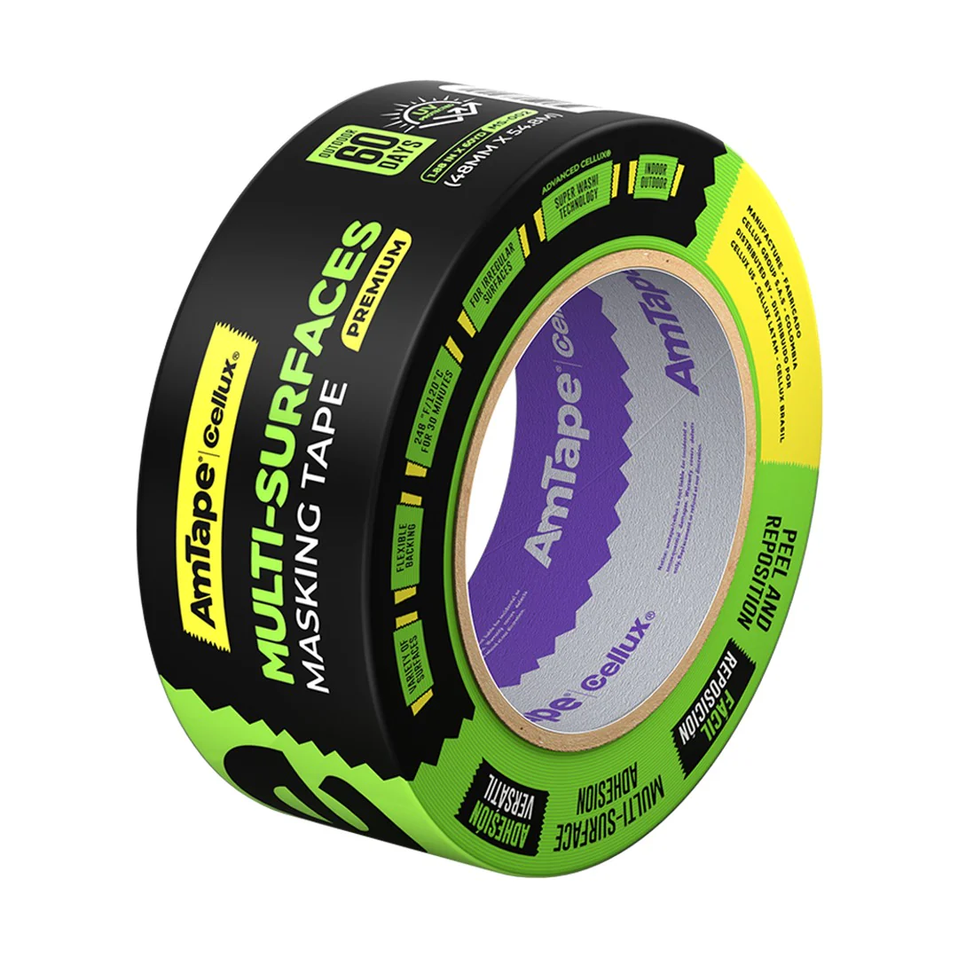AmTape Multi-Surface Masking Tape Light Green - Image 4