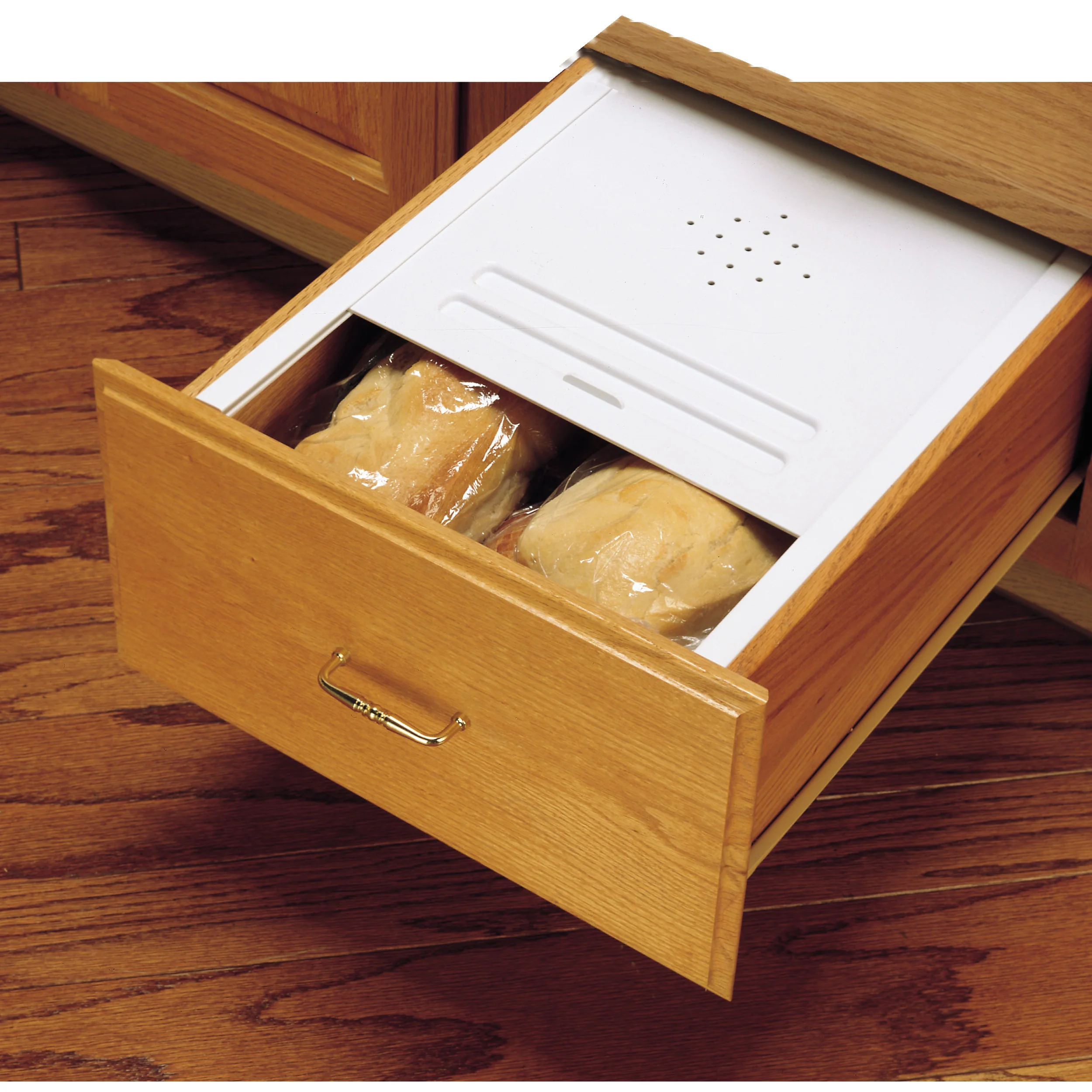 Small White Bread Drawer Cover Kit White 16.75 in (425 mm) W x 21.75 in (552 mm) D x 0.38 in (10 mm) H - Image 2