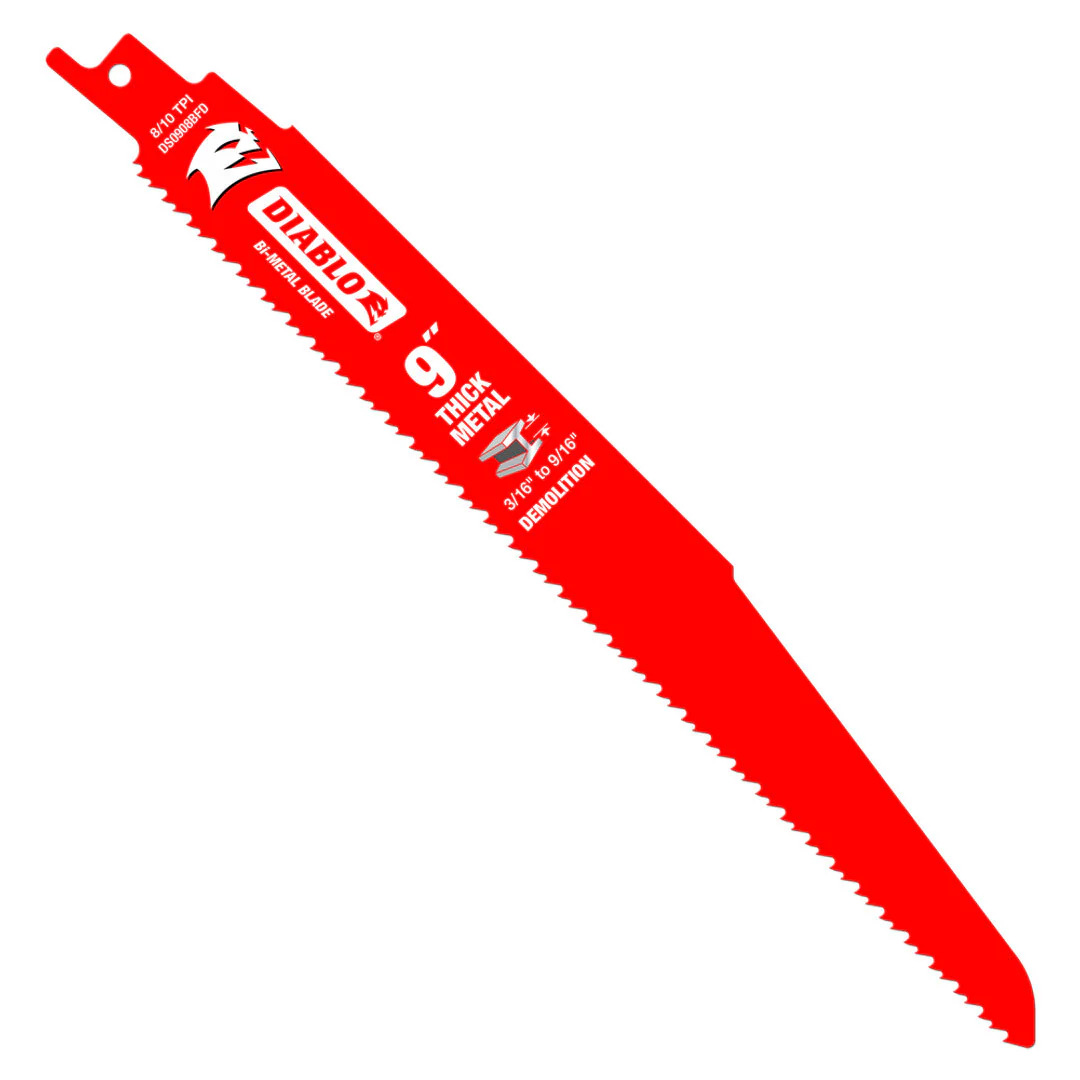 Bi-Metal Reciprocating Saw Blade For Thick Metal - Image 2