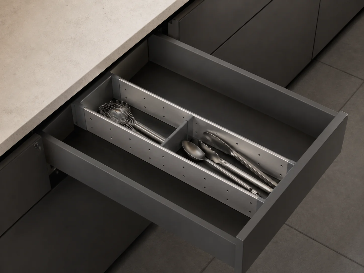 Blum ORGA-LINE Cutlery Organizer Set 21" for TANDEM Undermount Drawer Slides - ZHI.533FI1A - Image 2