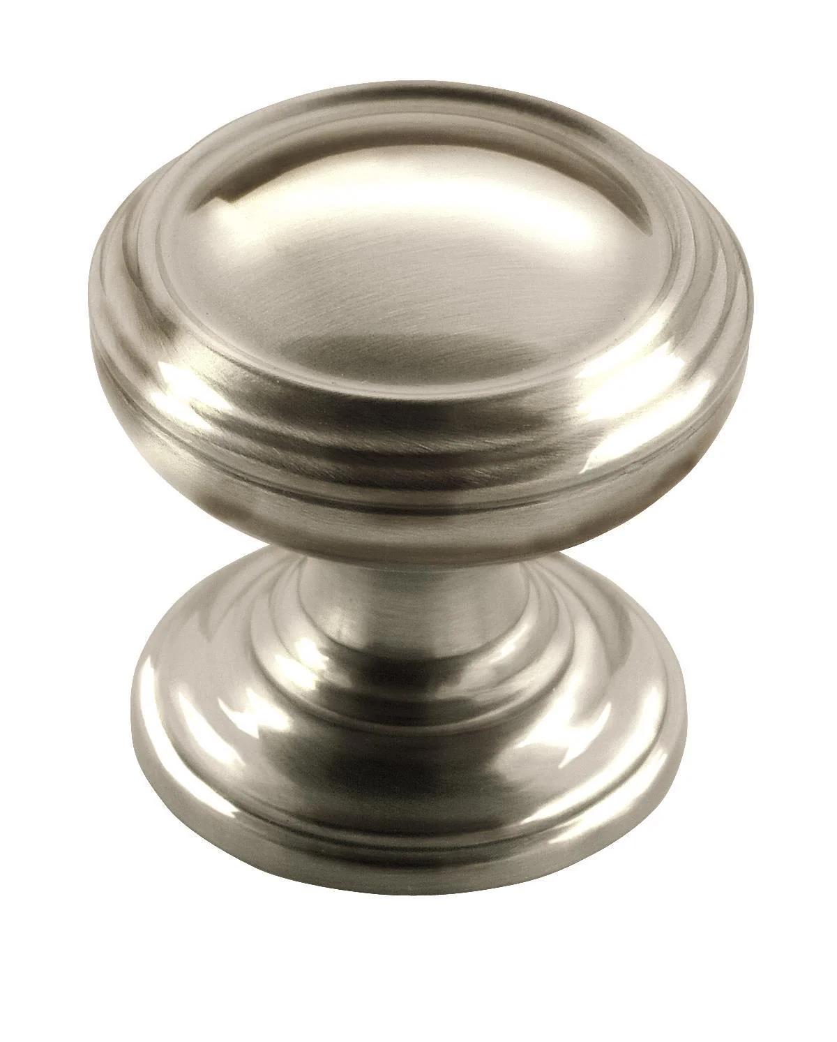 Knob Polished Nickel 1-1/16(27)DIA