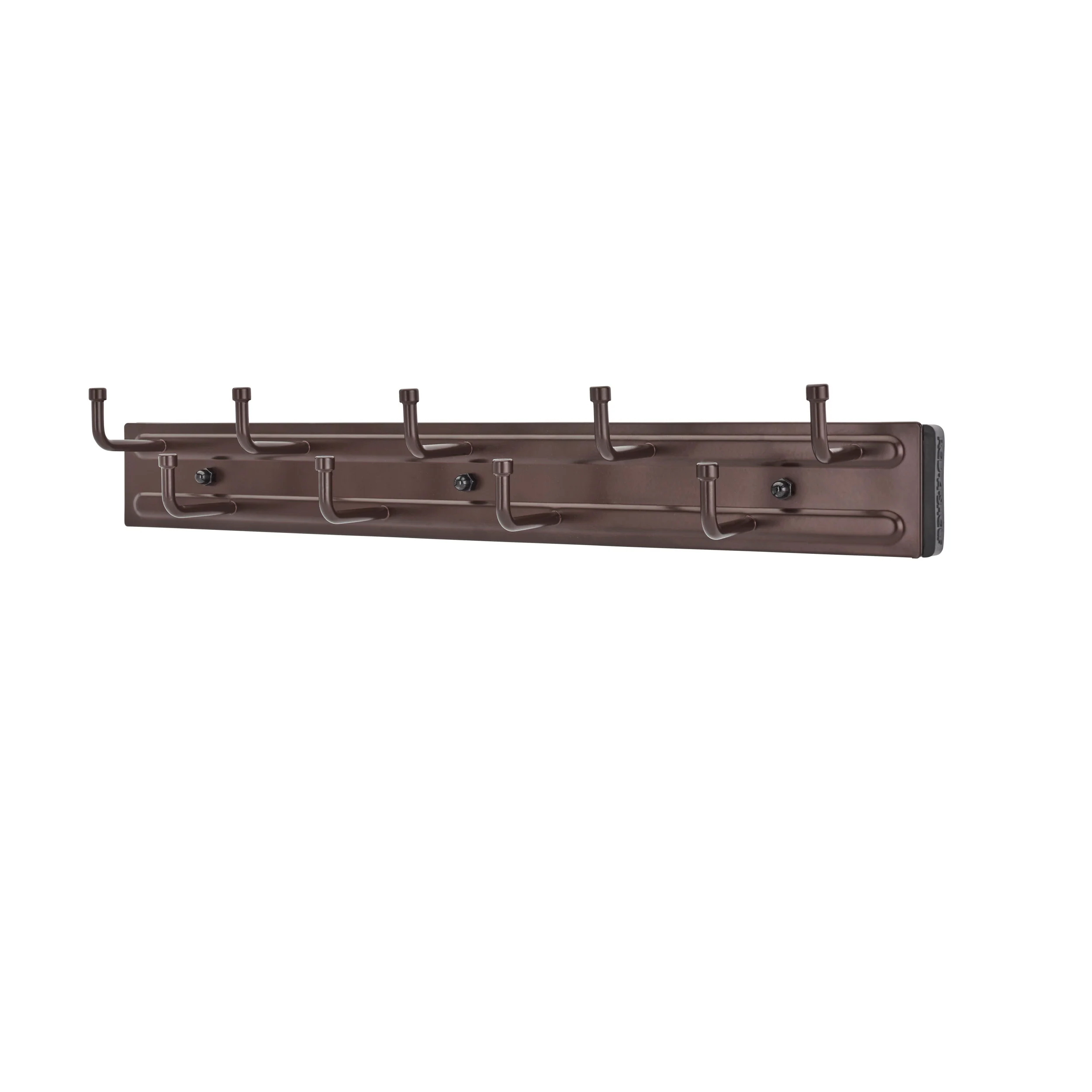 14 in Oil Rubbed Bronze Pullout Belt Rack Oil Rubbed Bronze  2.5 in (64 mm) W x 14 in (356 mm) D x 1.88 in (48 mm) H - Image 2
