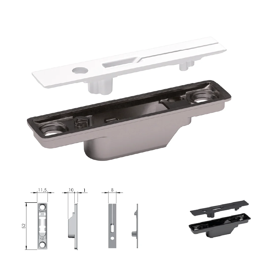 DROP DOWN SYSTEM ITALIANA FERRAMENTA KIARO EASY SOFT 7.7 LB CAPACITY WHITE - Image 6